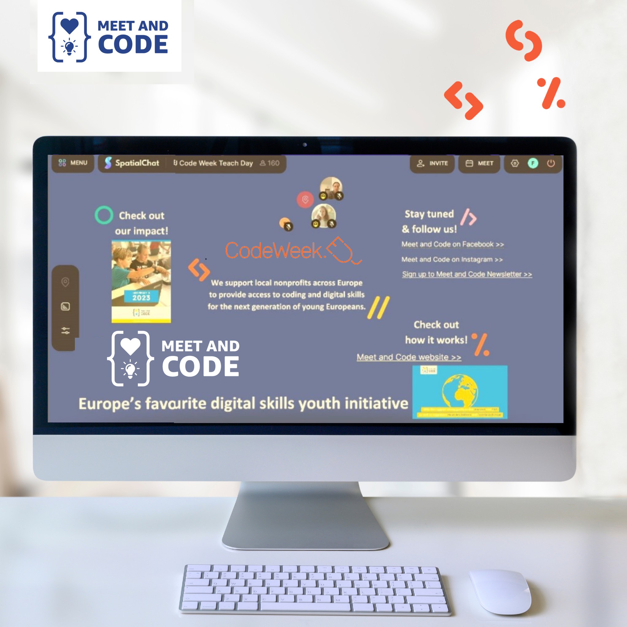 Meet and Code - The #MeetandCode team was proud to take... | Facebook