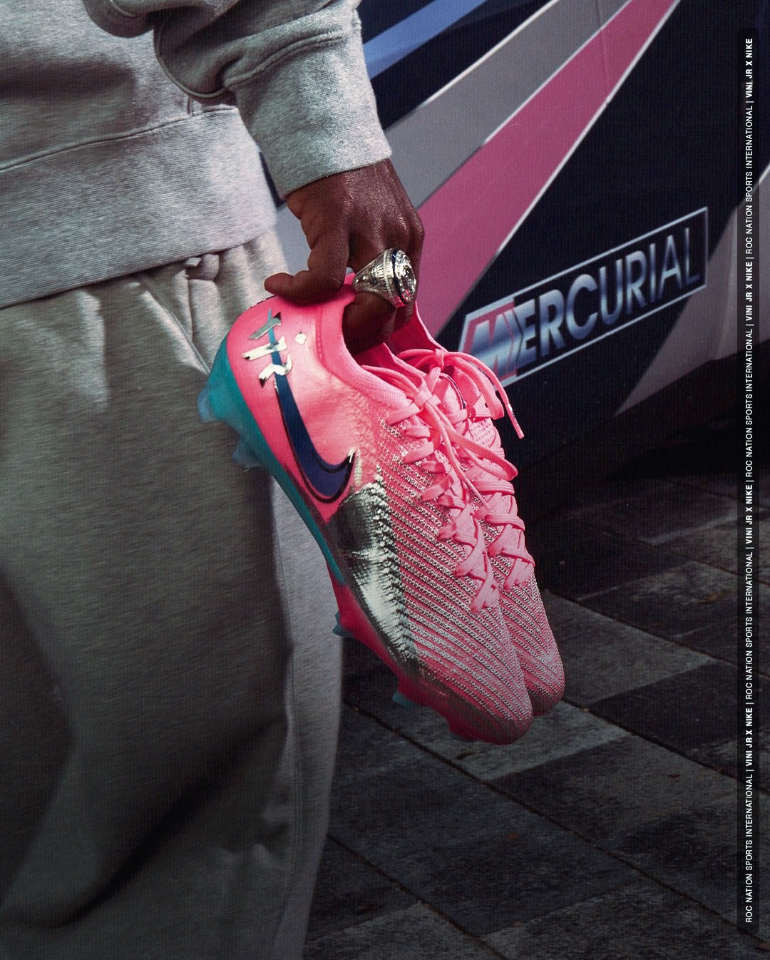 Built for speed ⚡️ Vinicius Jr introduces his latest signature