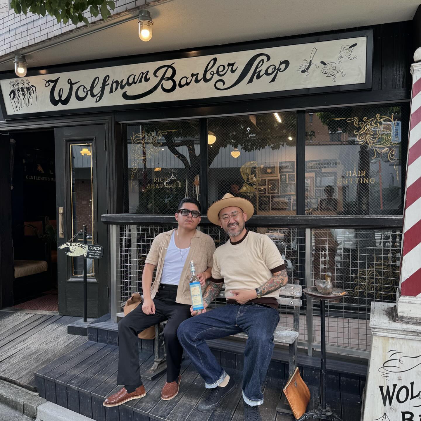 wolfman barber shop jingumae