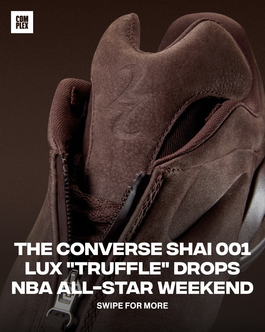 Shai Gilgeous-Alexander debuted the “Truffle” Converse SHAI 001