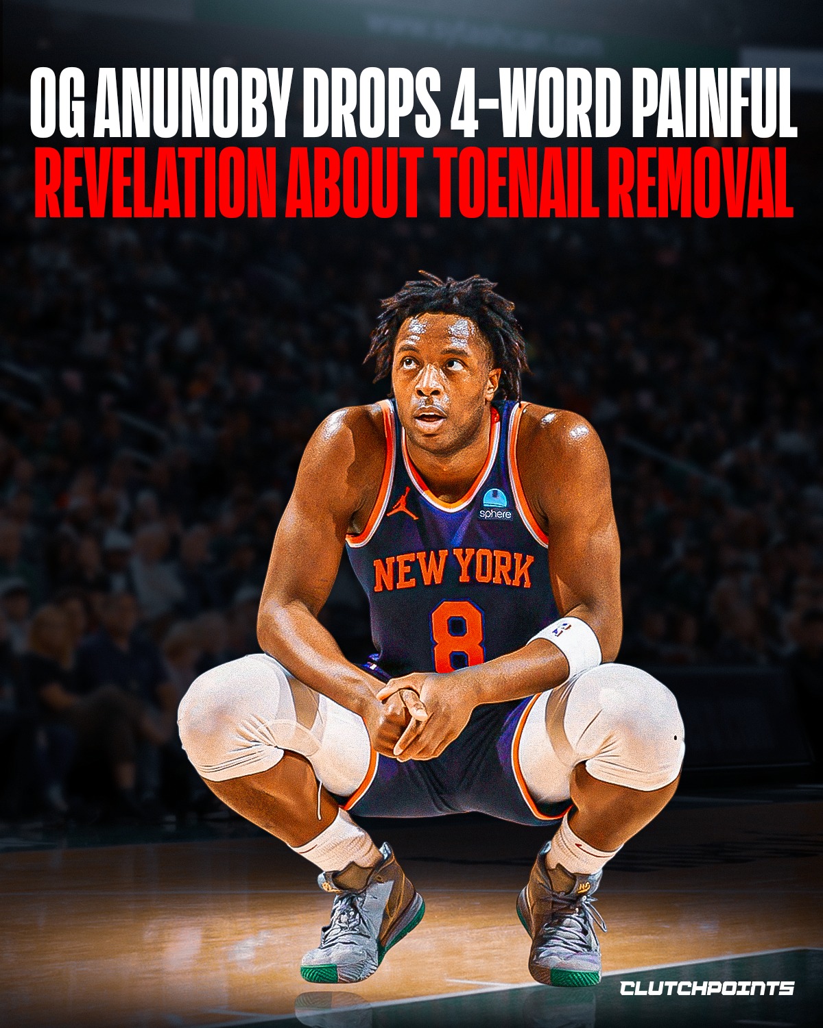 Knicks - OG Anunoby just shared graphic details about his recent ...