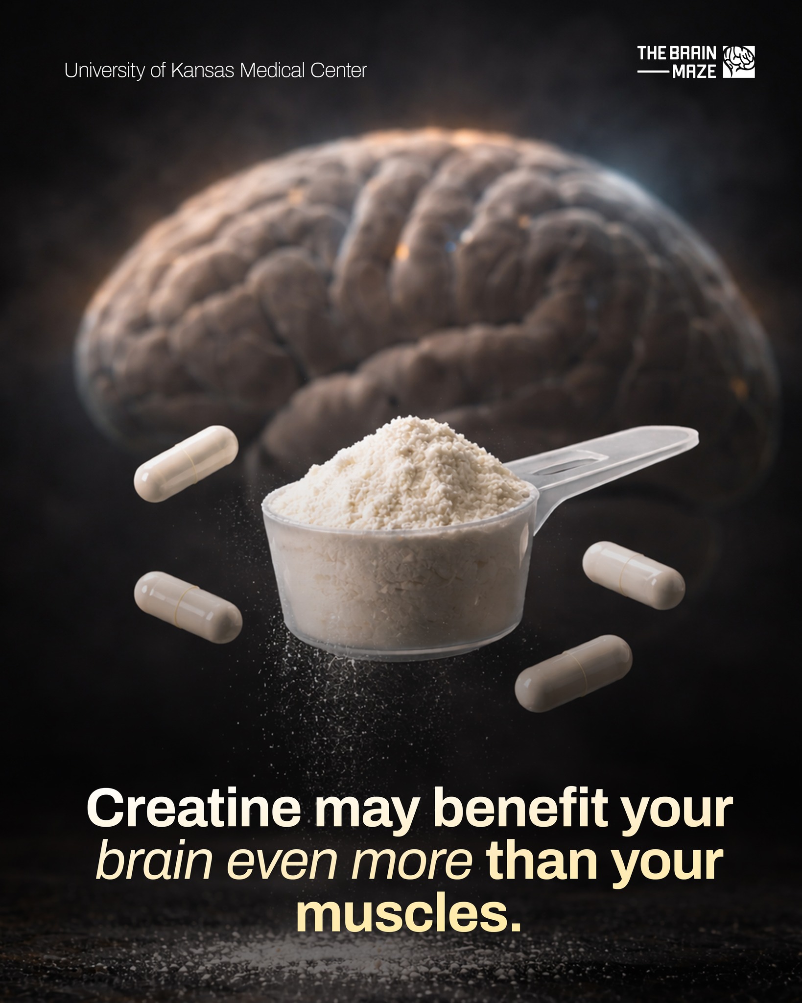 The Brain - Creatine isn’t just a muscle-building supplement—it can ...