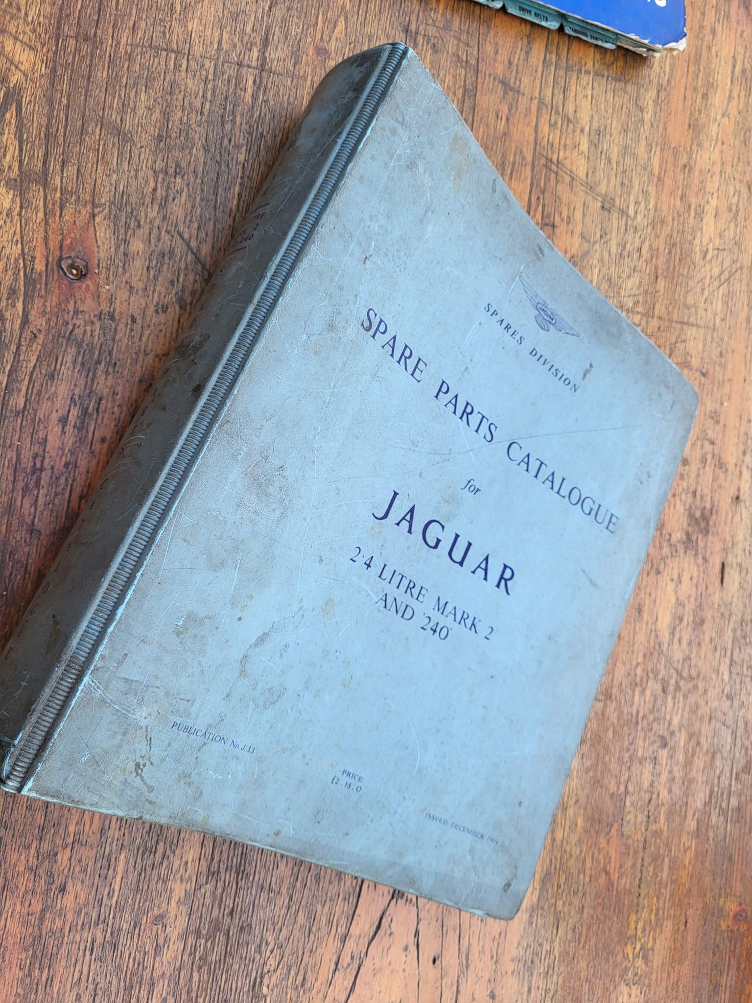 40€ manuale jaguar ottimo stato S SPARES DIVISION SPARE PARTS 