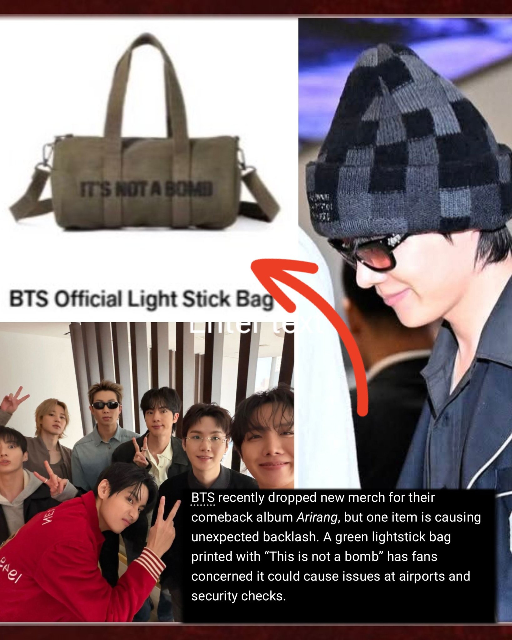 BTS recently dropped new merch for their comeback album Arirang