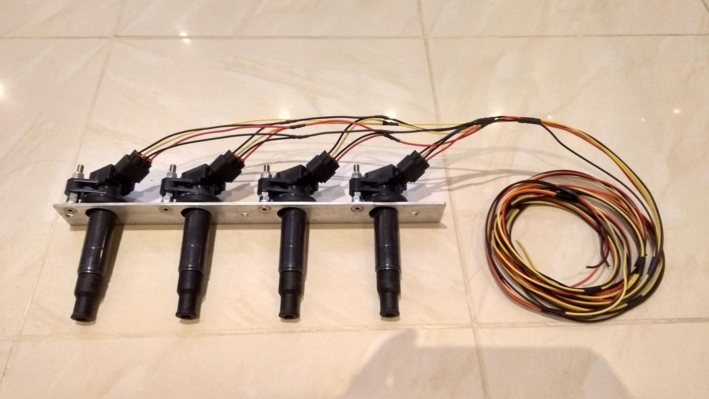 The F - Ignition loom complete 😊 only ECU connections left...