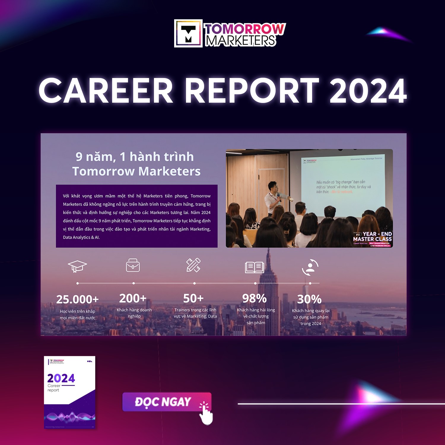 Career Report 2024 - Khám phá... - Tomorrow Marketers Academy