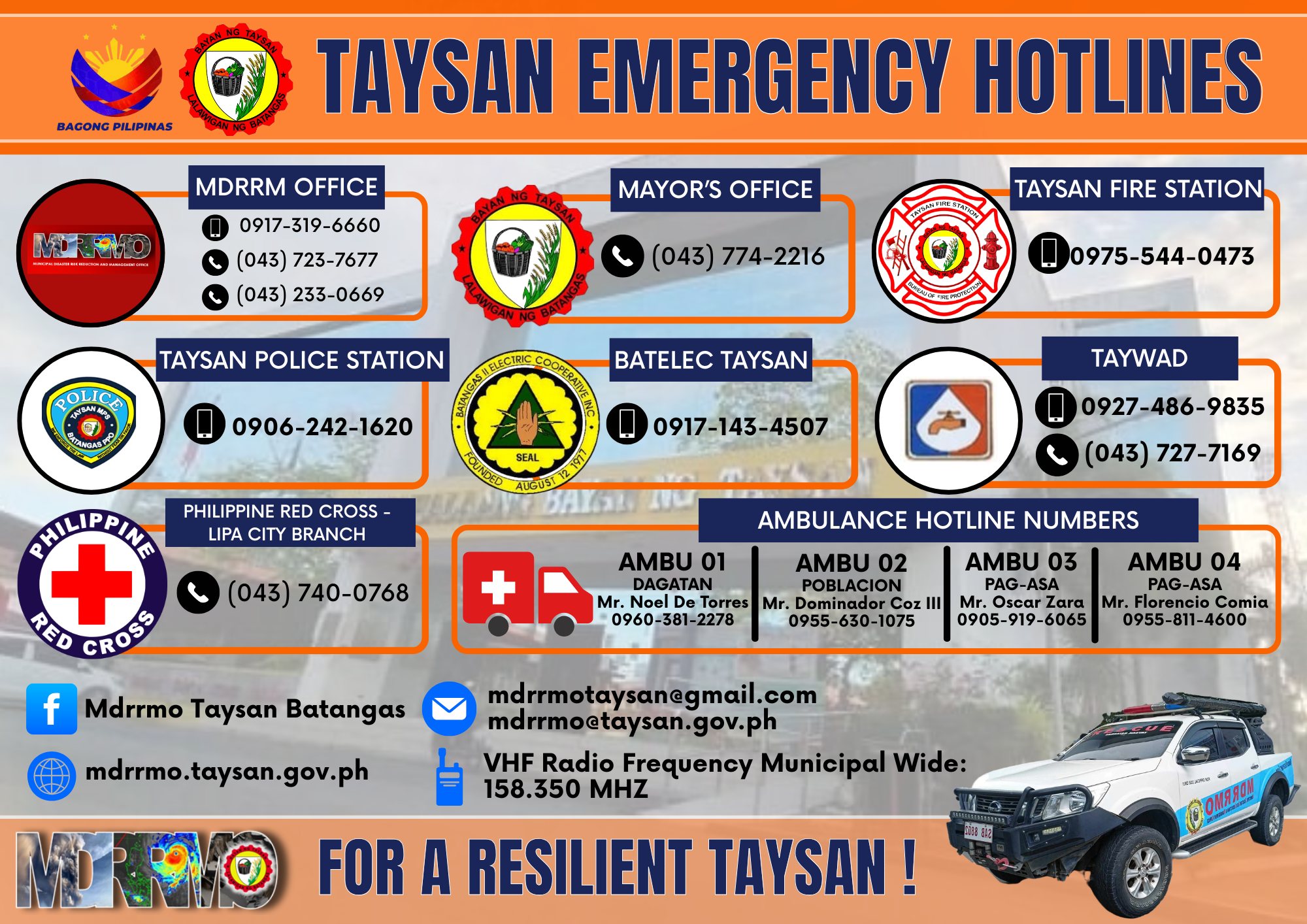 Mdrrmo Taysan Batangas