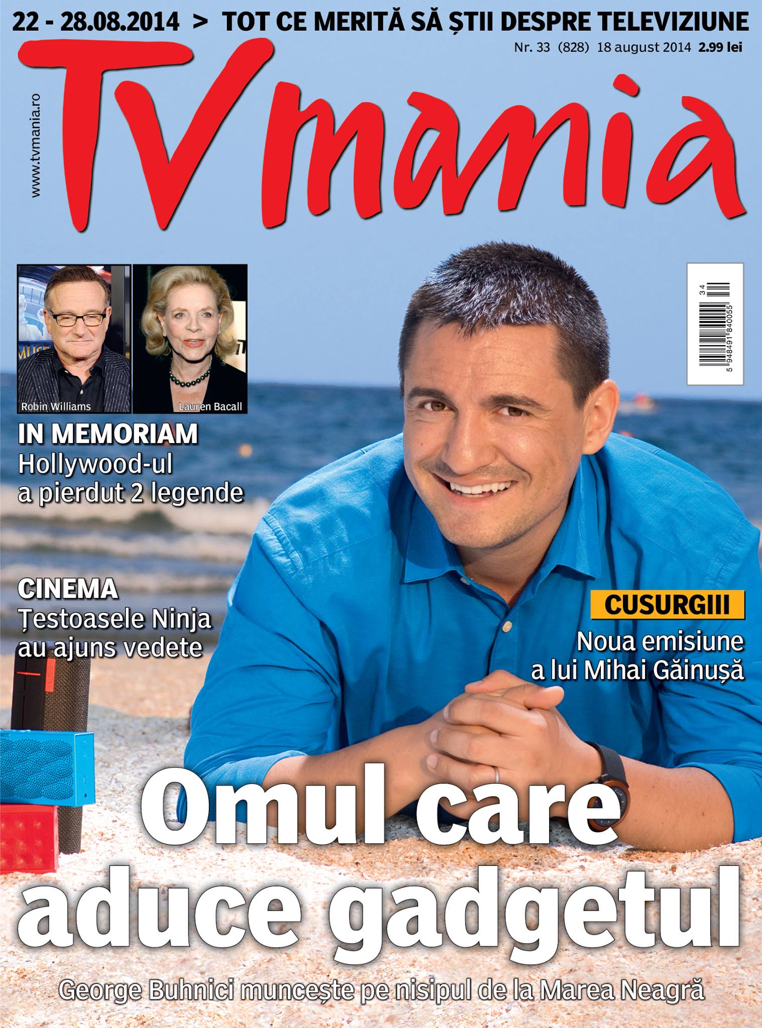 TVmania - TVmania added a new photo — with George Buhnici.
