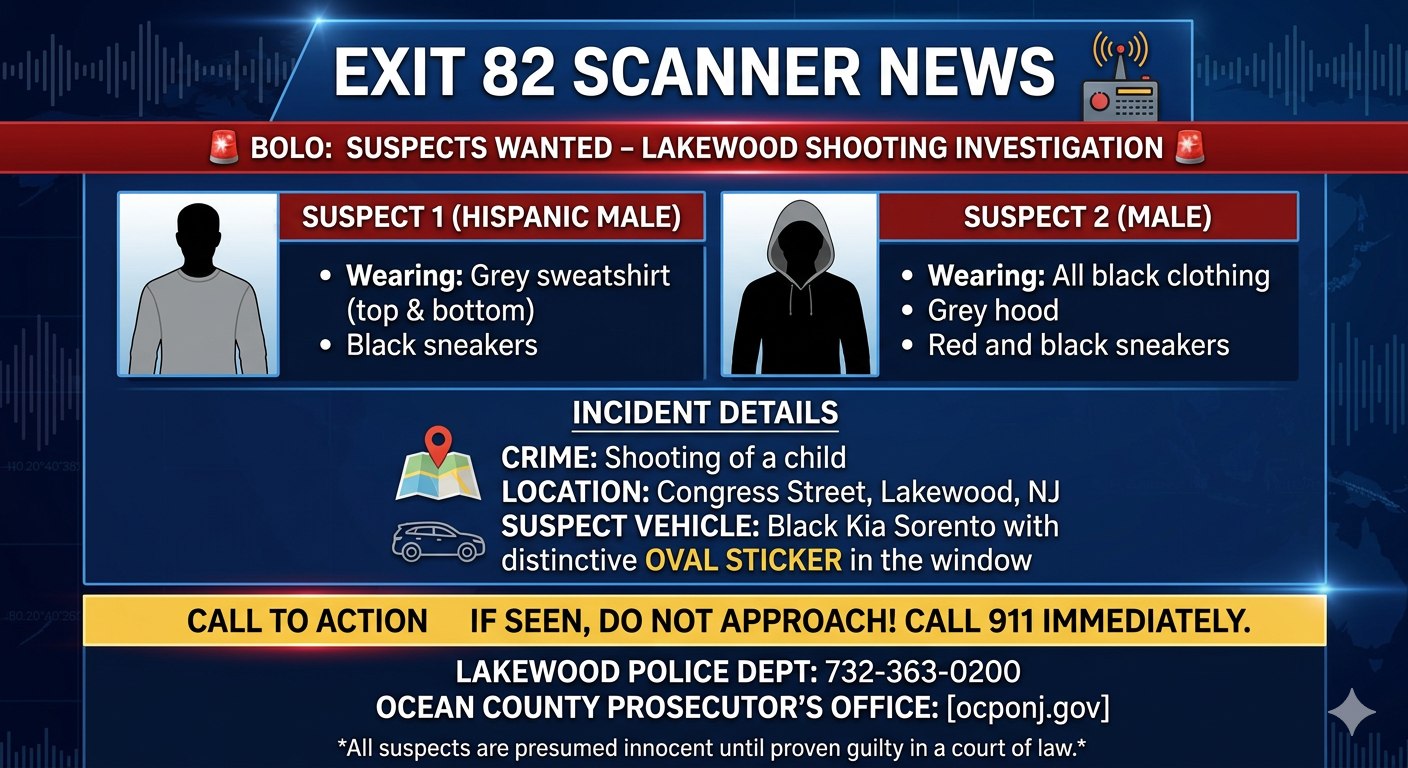 🚨 EXIT 82 SCANNER NEWS: BOLO 🚨... - EXIT 82 Scanner News | Facebook
