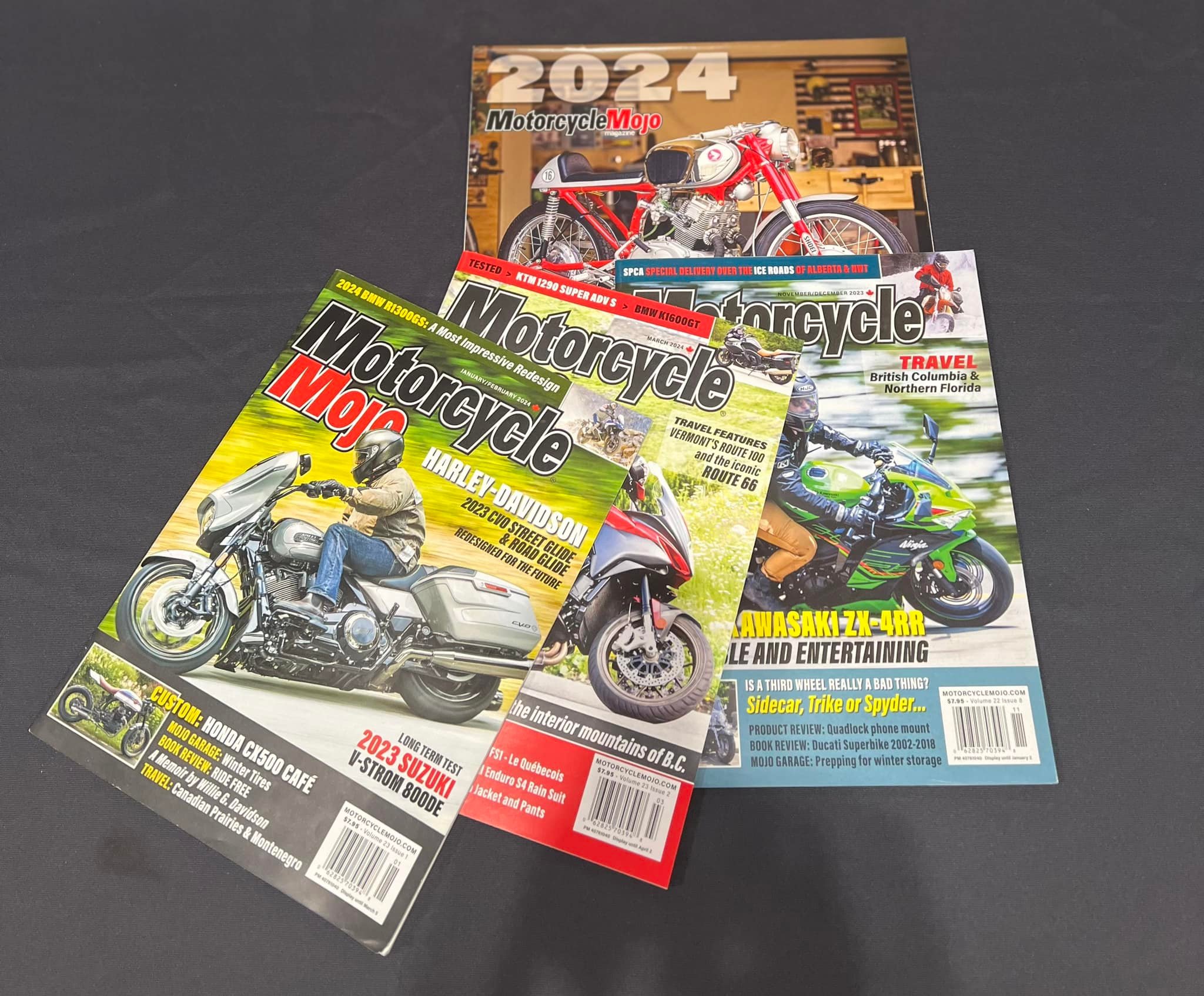 Toronto, ON motorcycle show booth 1168