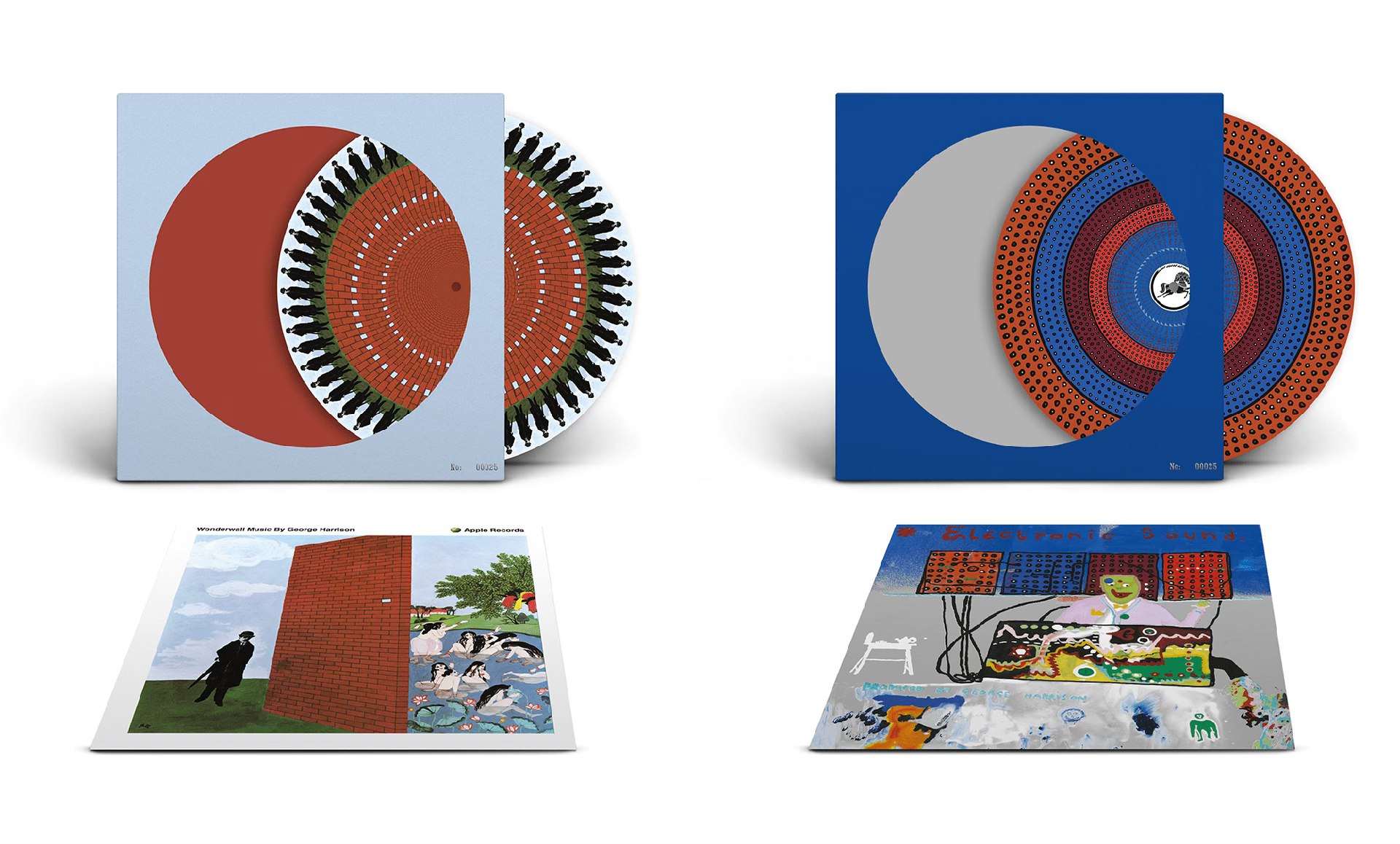 George Harrison's studio albums on limited edition zoetrope
