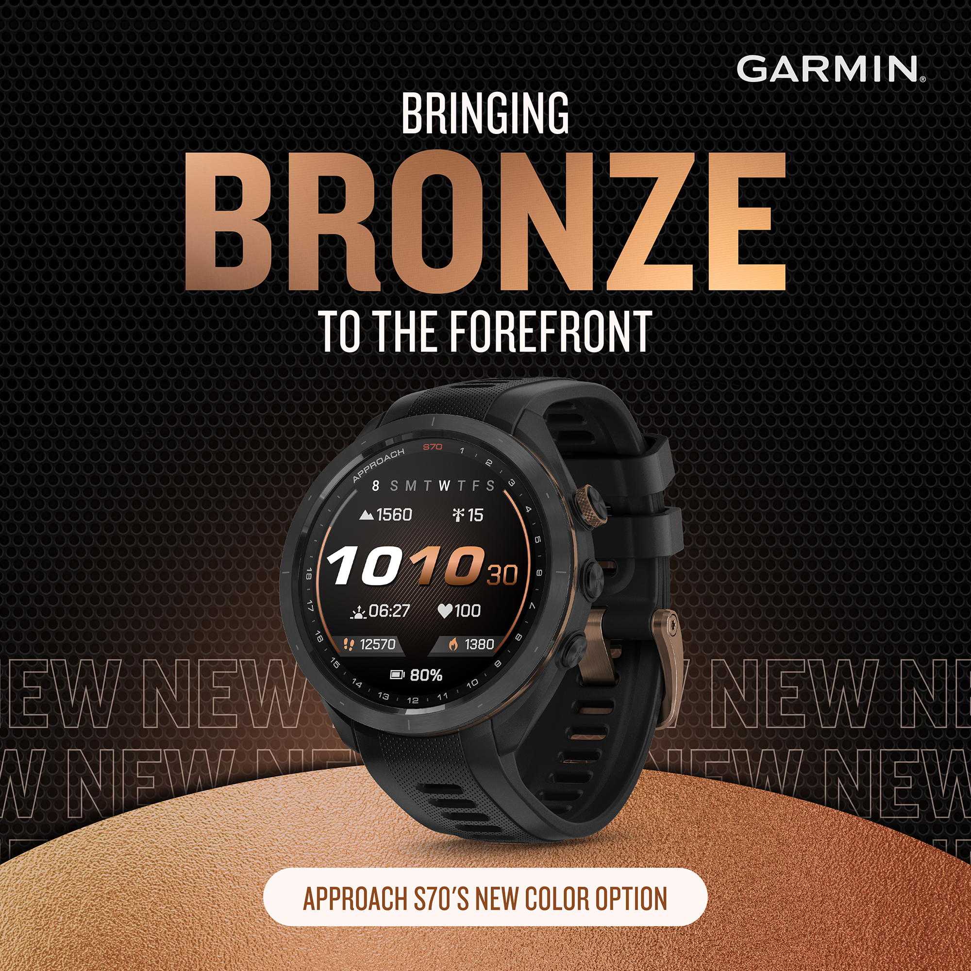 Swing into style with the all-new Approach S70 in Bronze