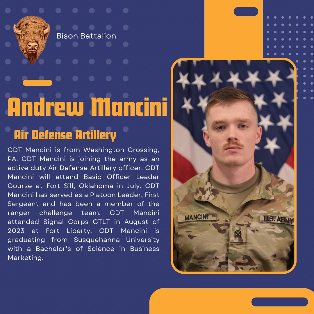Our next MSIV spotlight is... - Bucknell University Army ROTC | Facebook