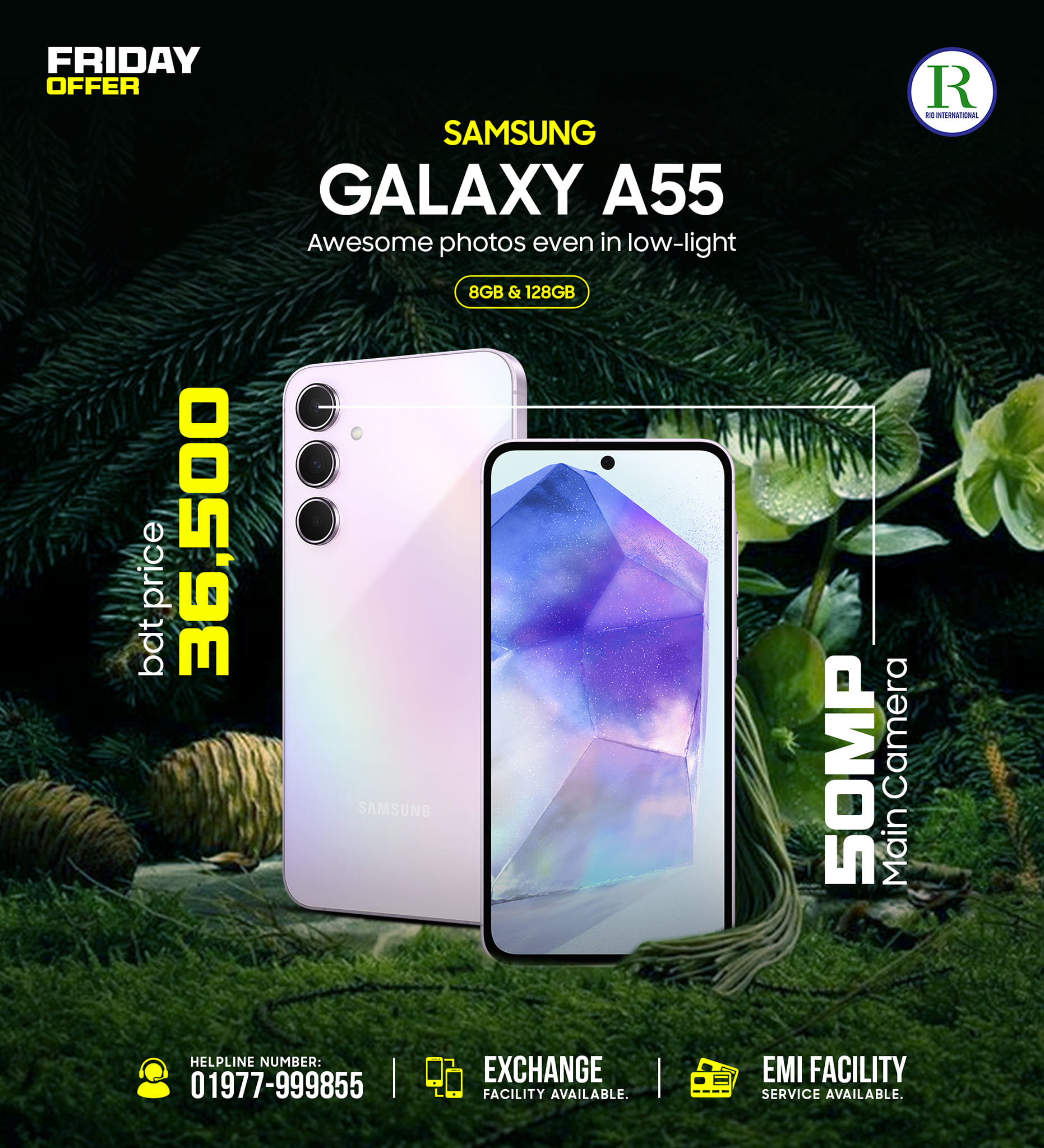 Friday Offer Samsung Galaxy A55... - Rio International | Facebook
