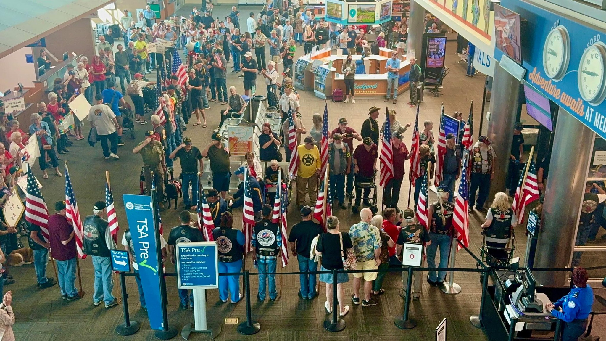 WELCOME HOME @ Medford Airport