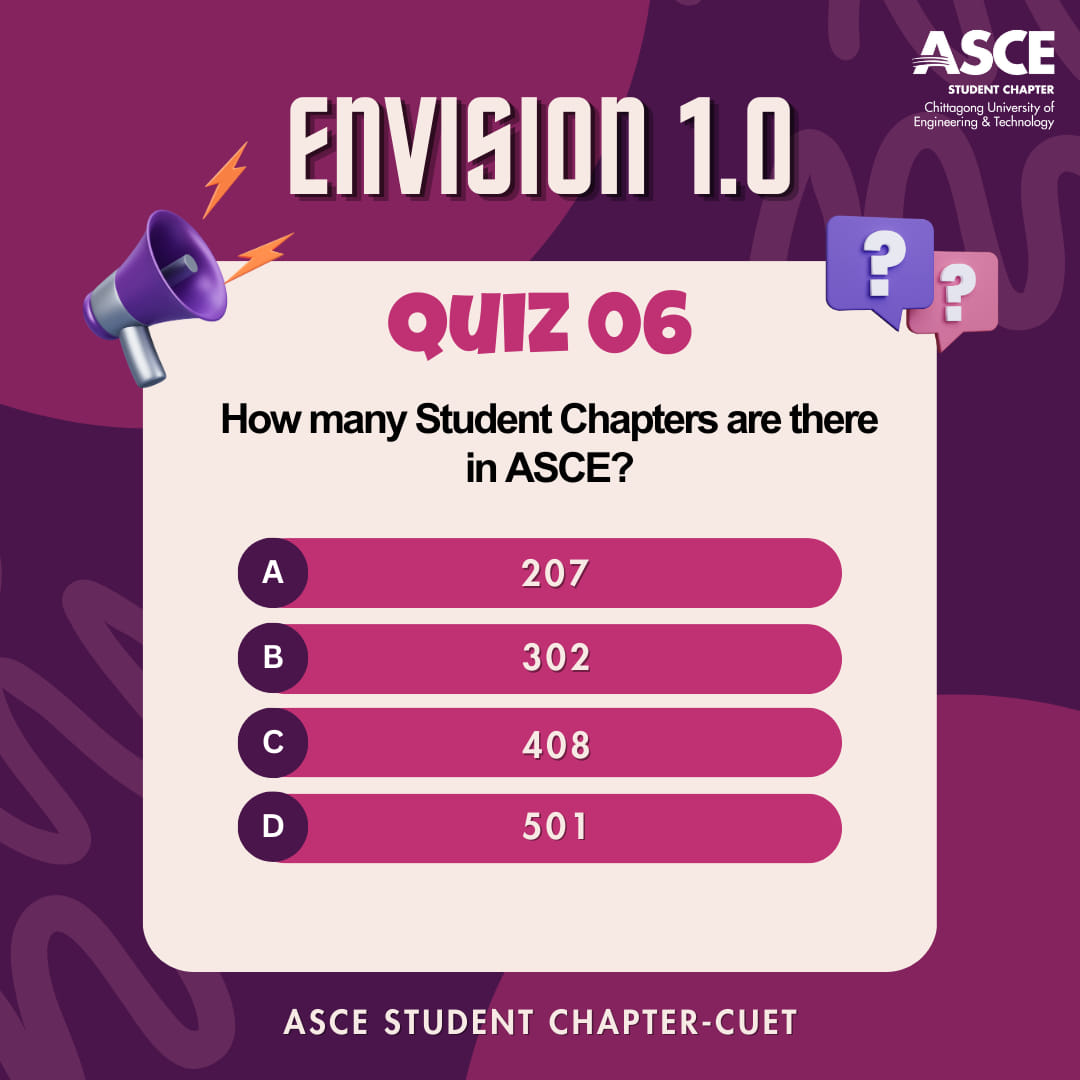 Another day, another chance... - ASCE Student Chapter, CUET