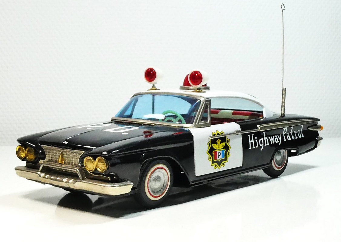 Ichiko of Japan made some lovely toys. This Cadillac highway