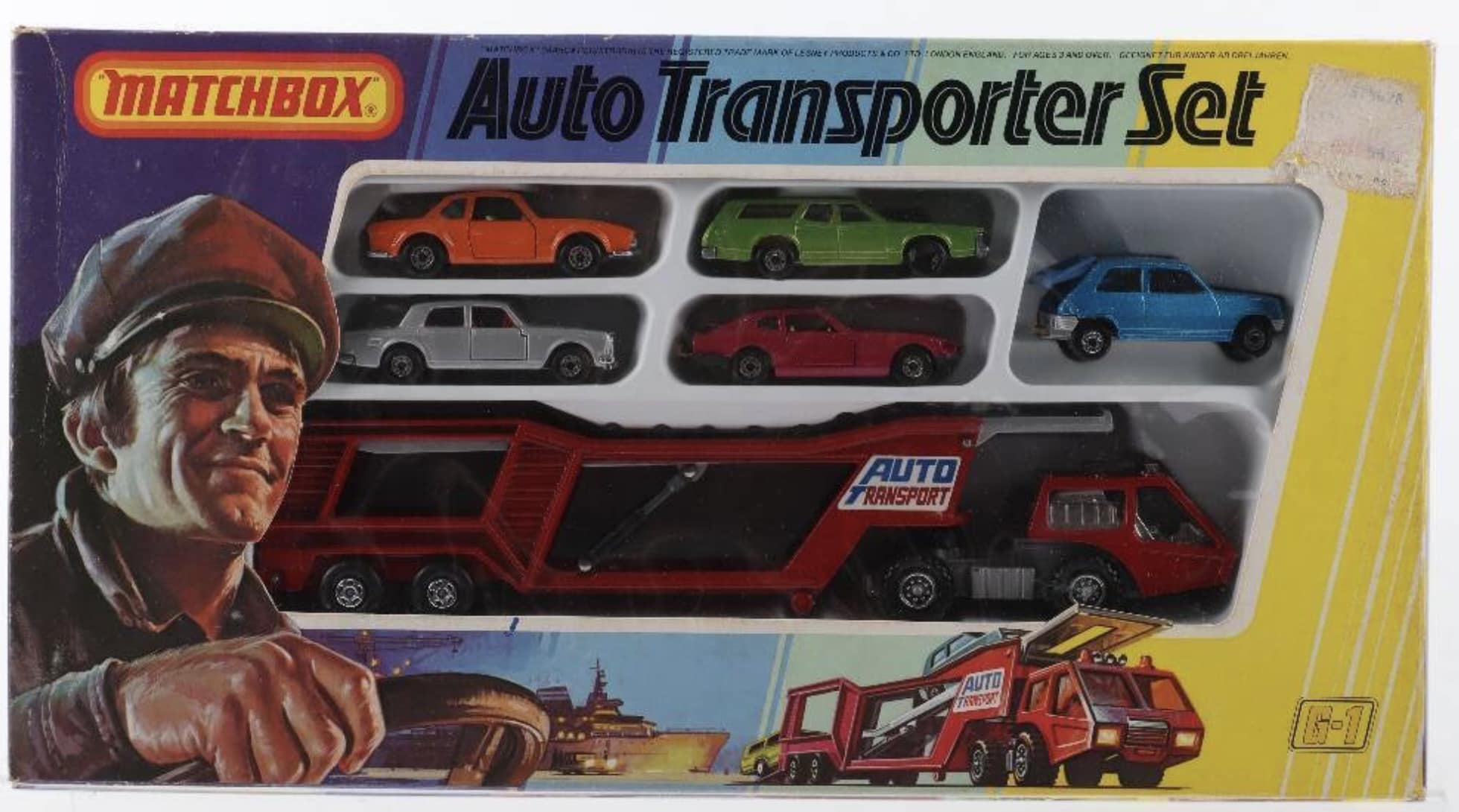MATCHBOX　トランスポーター Matchbox Gift Set G-1 Auto Transporter Set (1979)