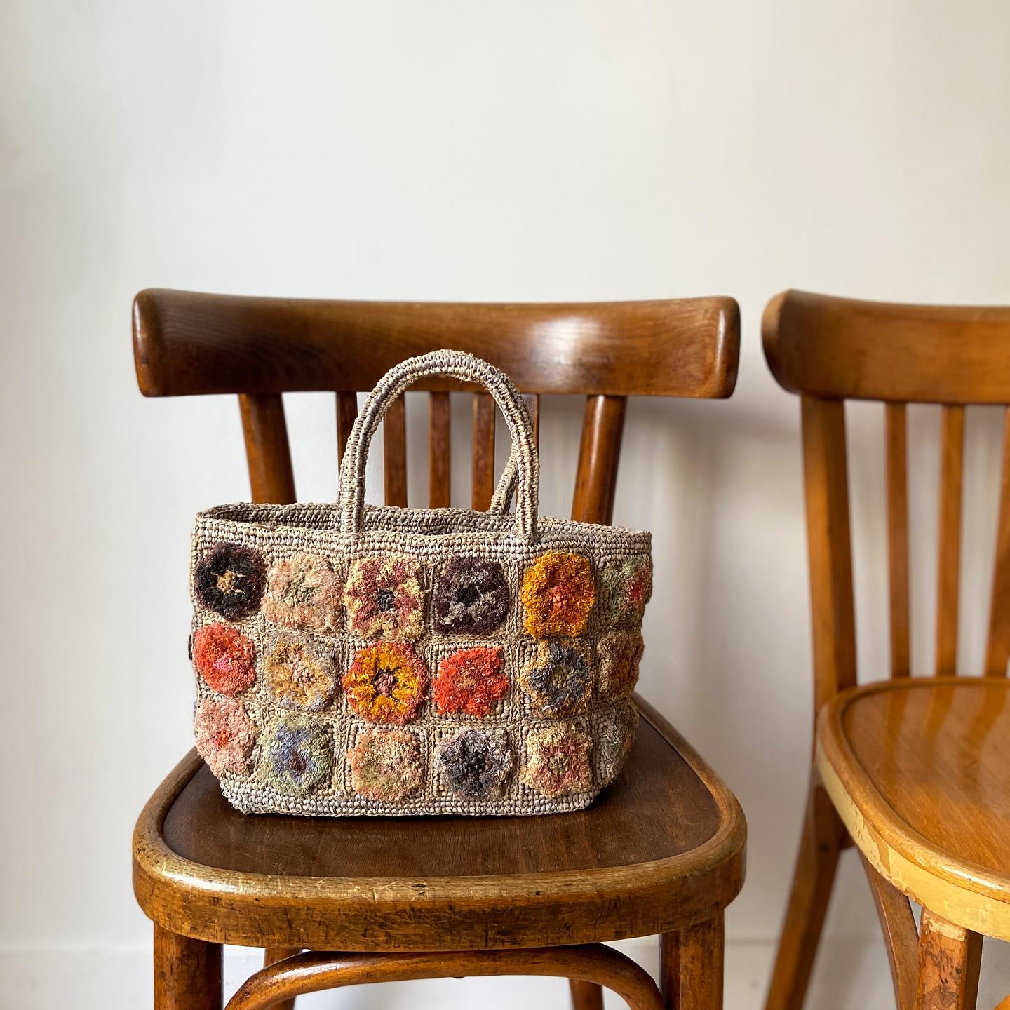 Sophie Digard raffia bag Hand crocheted with lots of love and time 