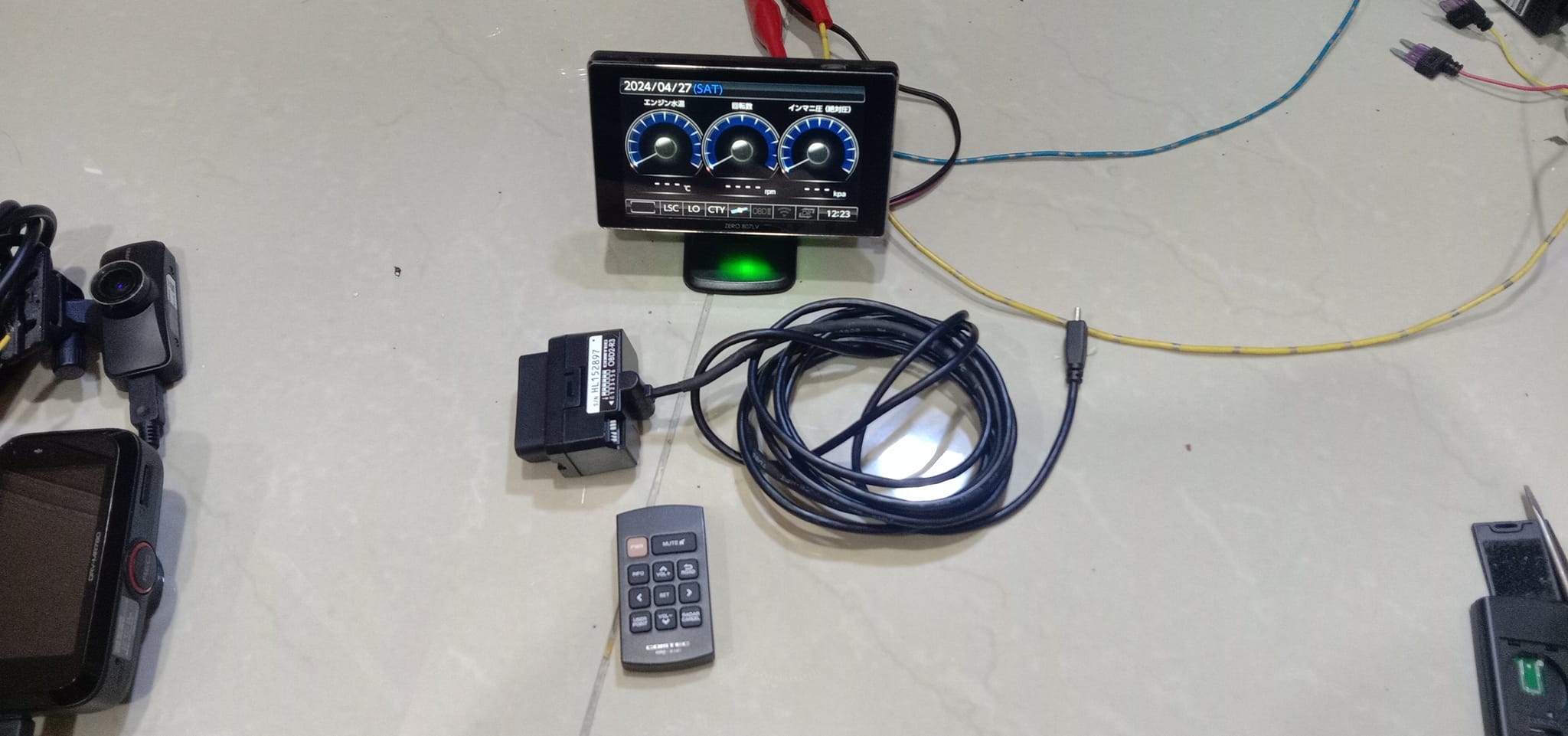 COMTEC ZERO 807LV obd2r3ケーブル コムテック obd2 obd2コネクター