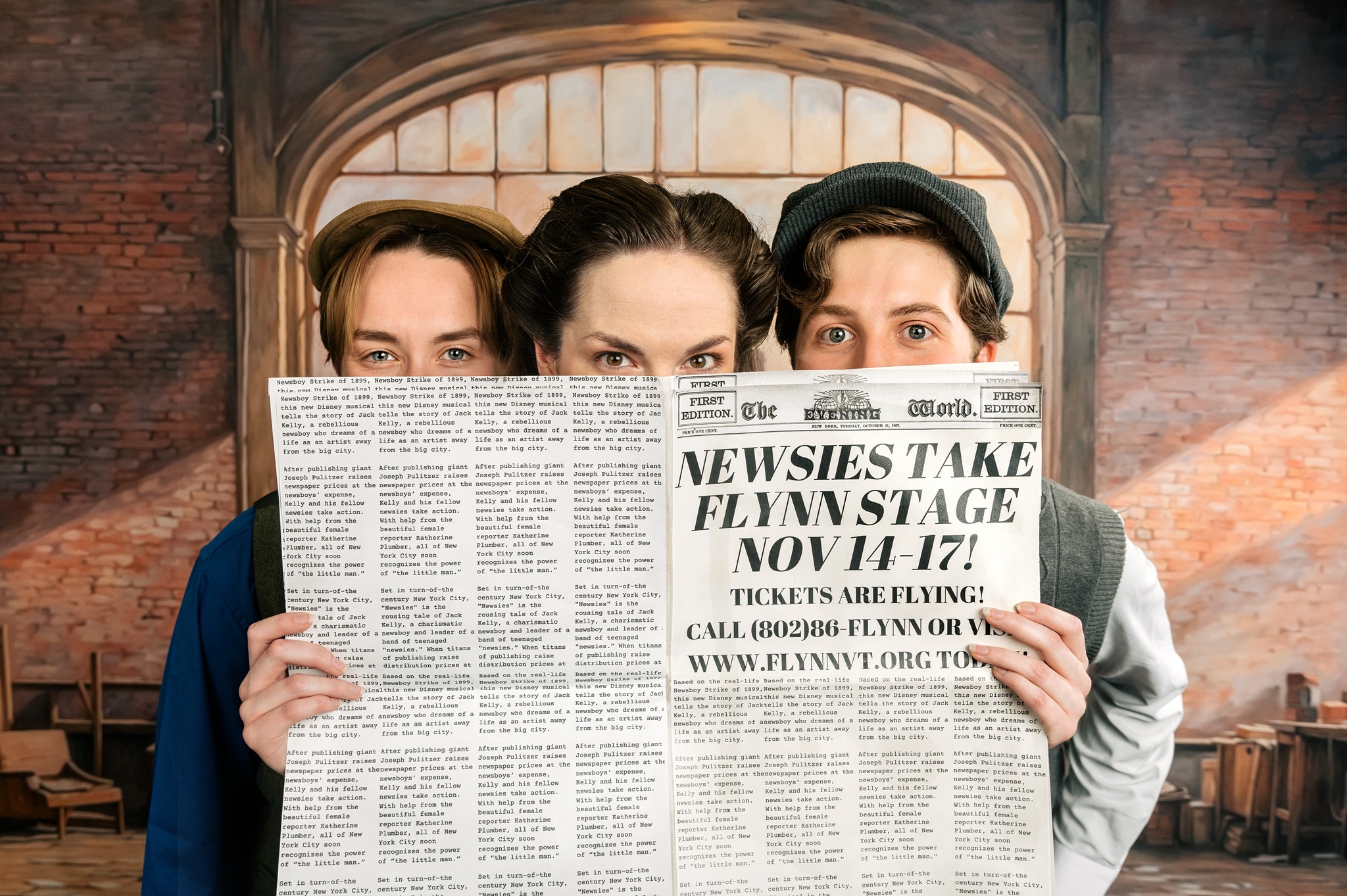 "See the headline, Newsies on a... - Lyric Theatre Company | Facebook