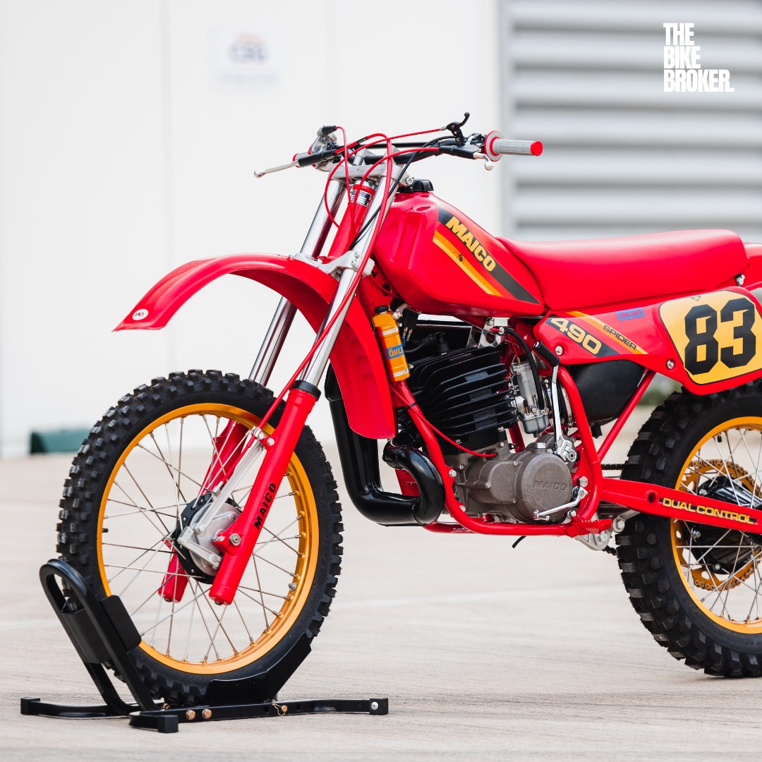 1983 Maico 490 Sand Spider 0 Hours Since Nut And Bolt Restoration