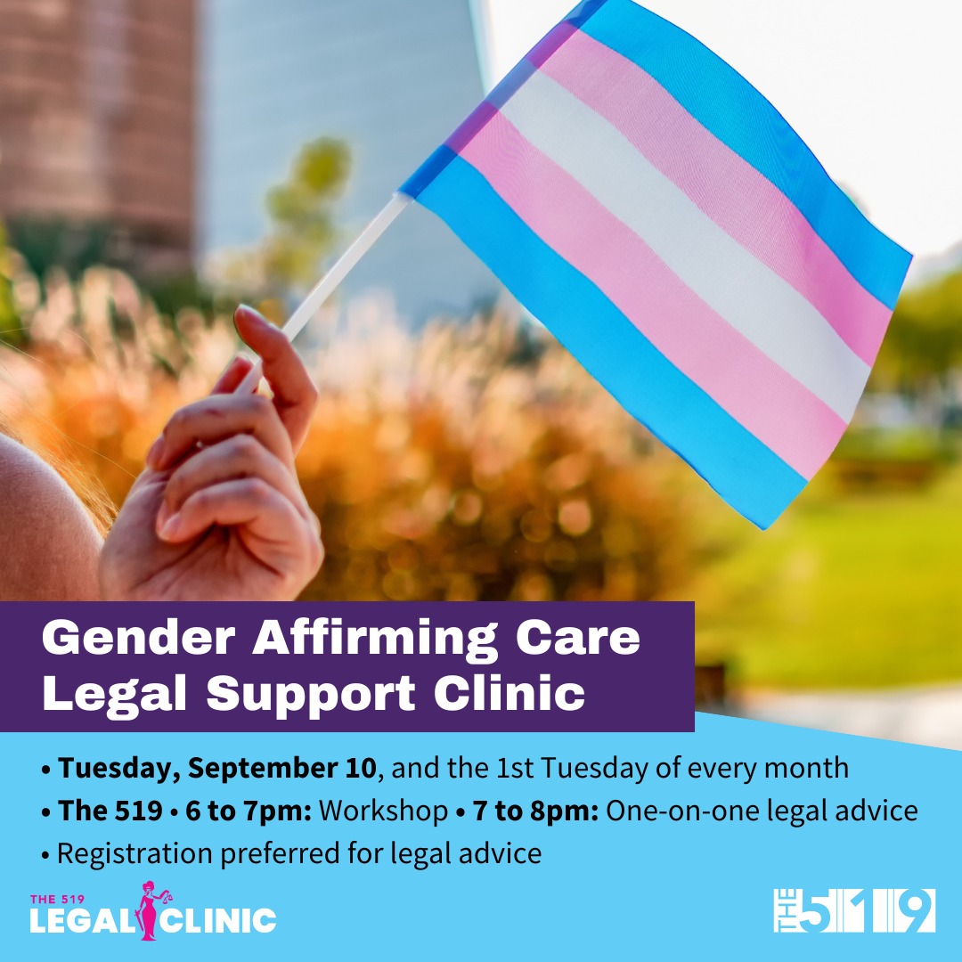 FTM, Transmasc & NB - Peer Support at 519 | Toronto ON