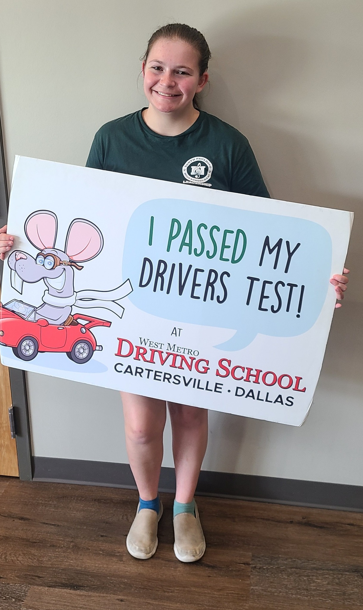 West Metro Driving School - Congratulations, Riley, on passing your ...