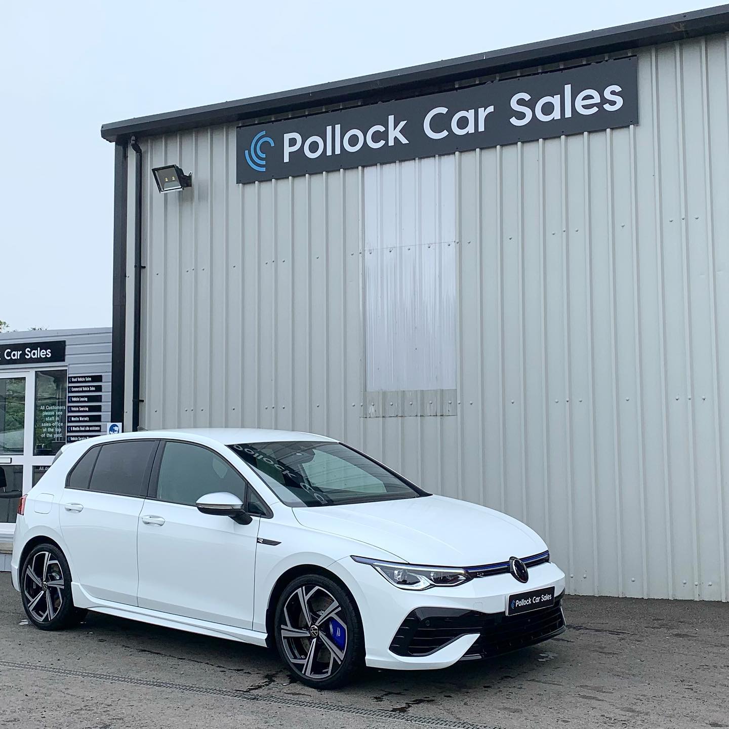 🔵⚫️ THE MK8 Golf R 🔵⚫️ We’ve had our... - Pollock Car Sales | Facebook