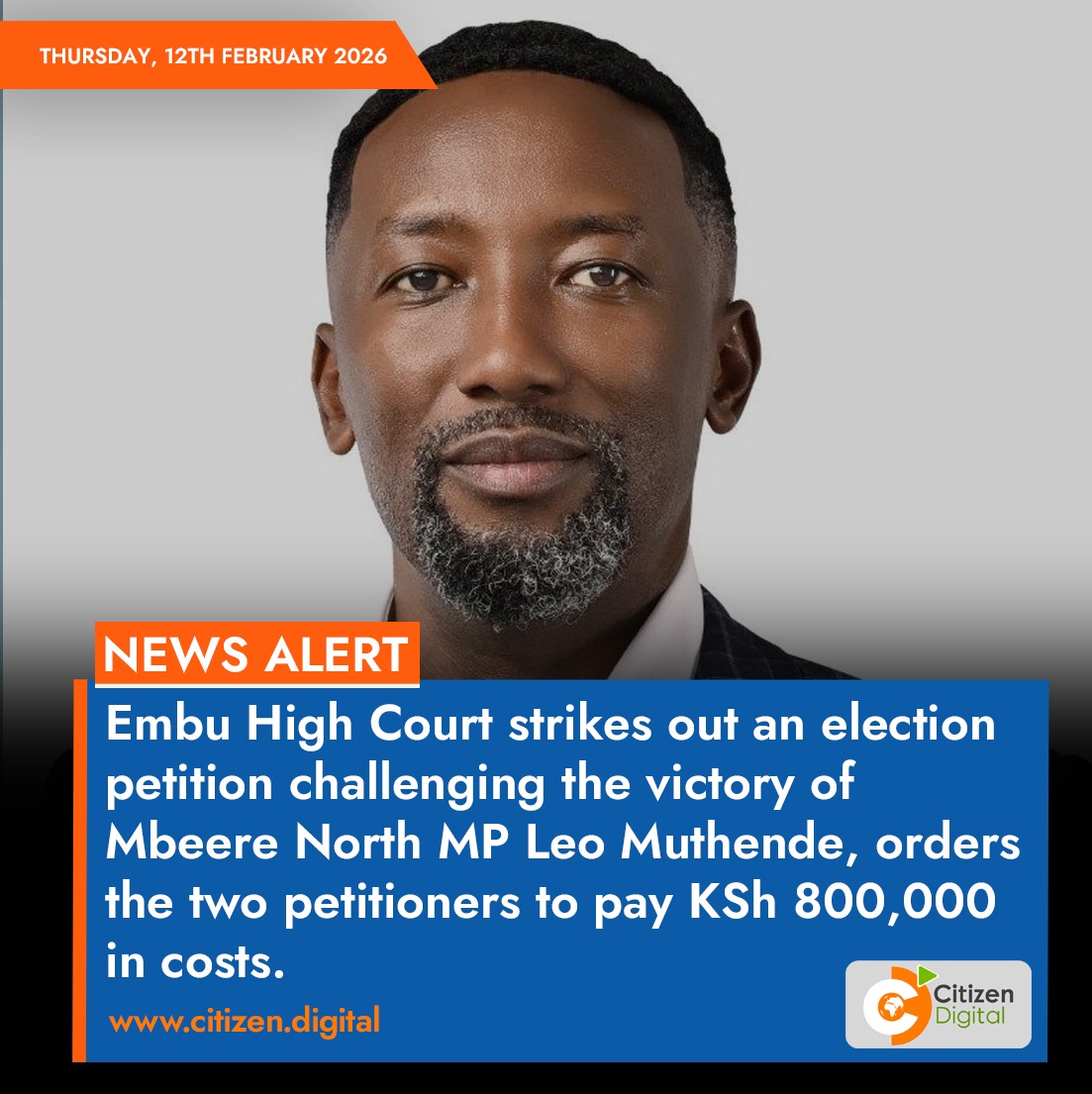 Embu High Court strikes out an election... - Radio Citizen FM | Facebook