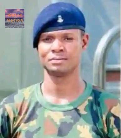 Military officials said a suspect is in custody.
