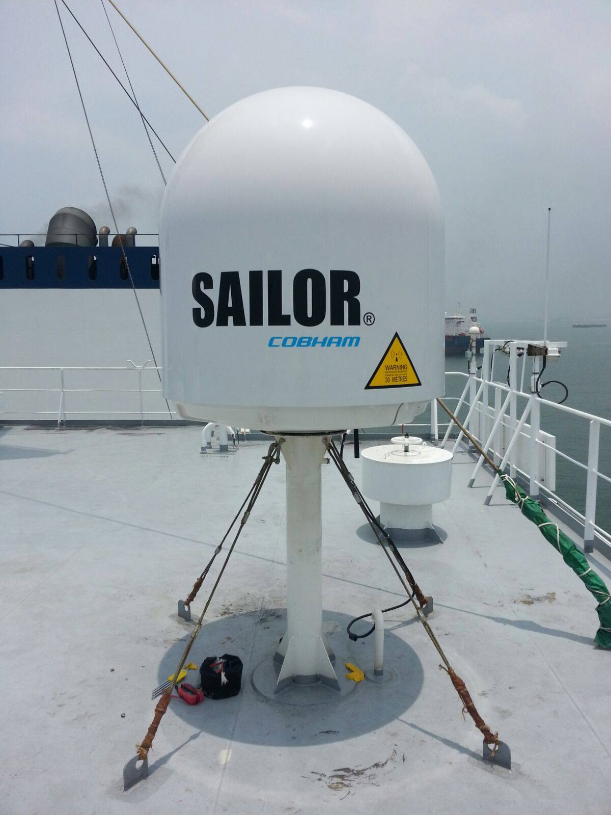 Our team installed a maritime VSAT... - Precision Infocomm | Facebook