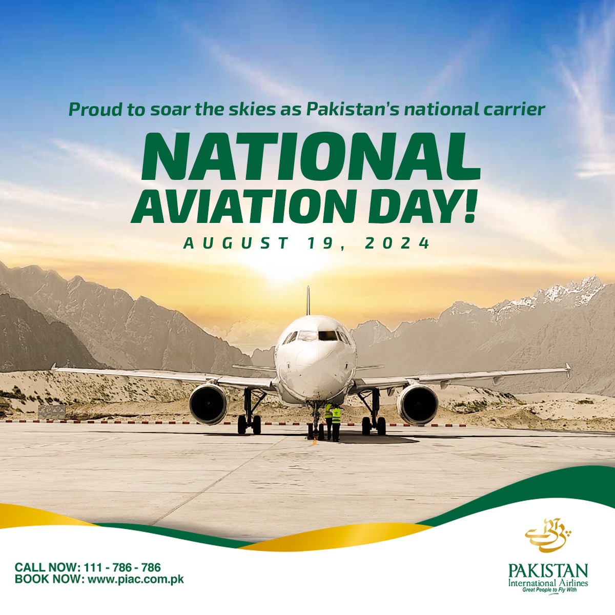 Pakistan - Celebrating the wings that unite us all on National Aviation ...