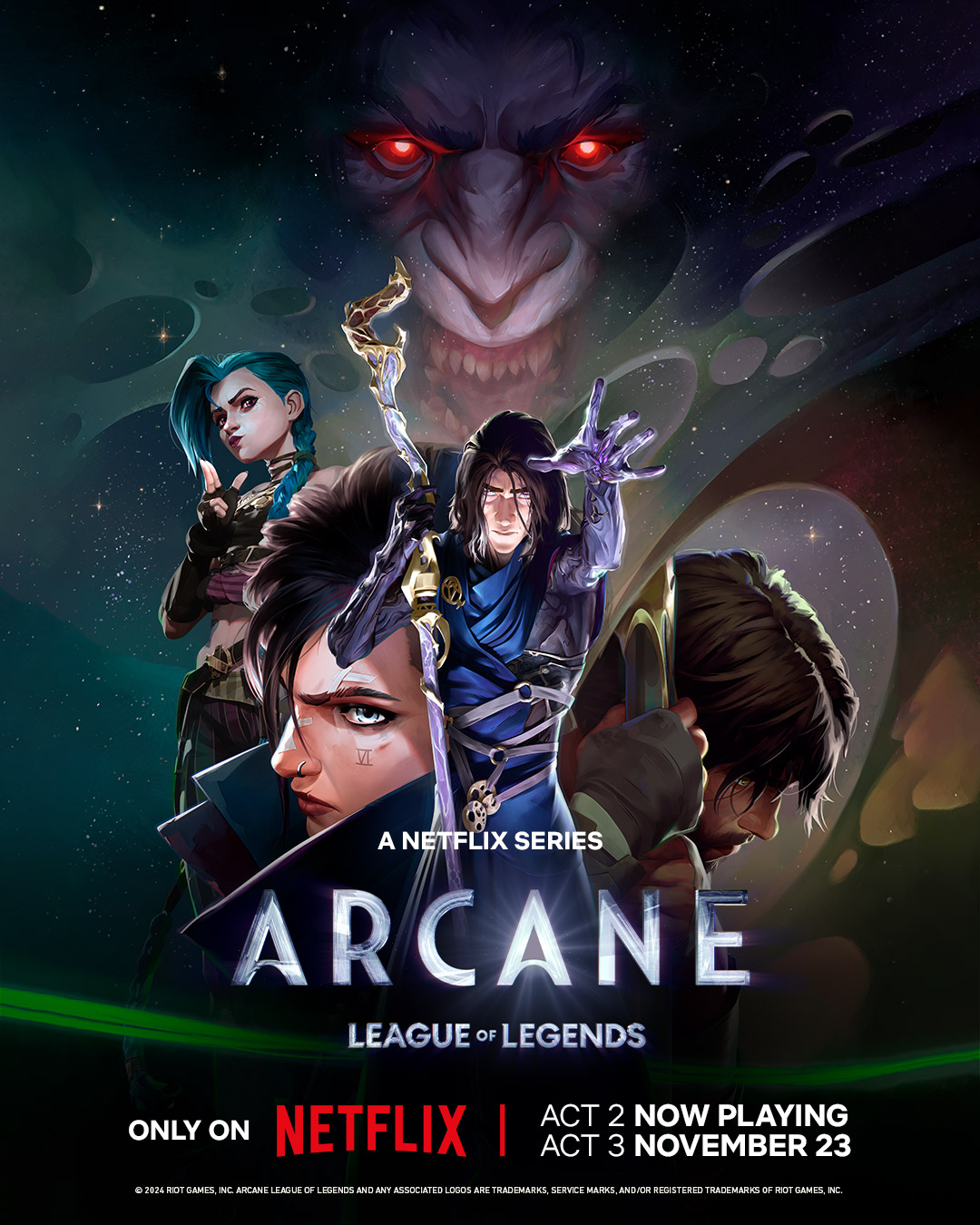 Anime - JUST IN: Arcane Season 2 revealed a new visual! More: https ...
