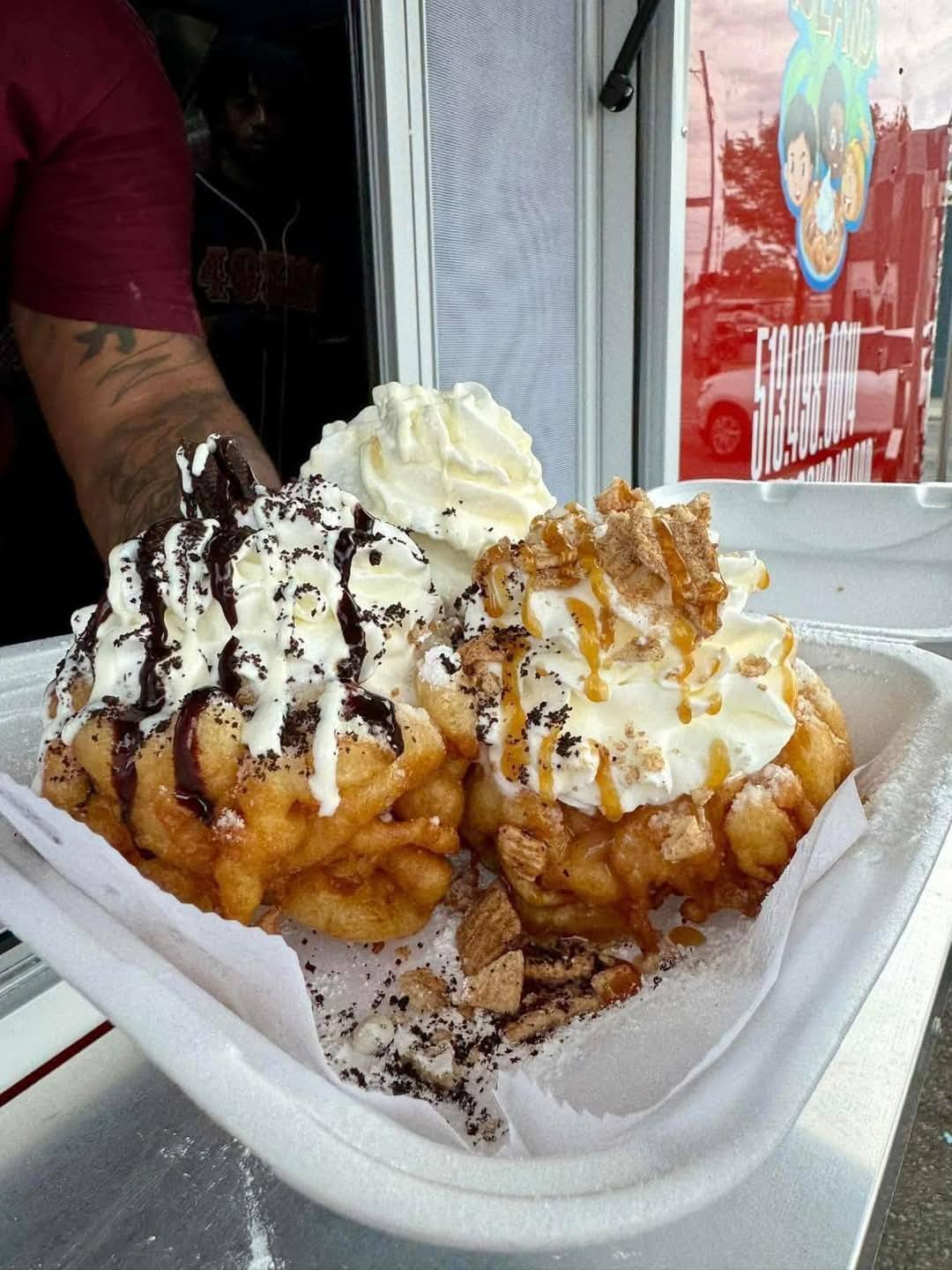 Let's go to Funnelcakeisland! 😍🥮✨ 📍 5000 Reading Rd