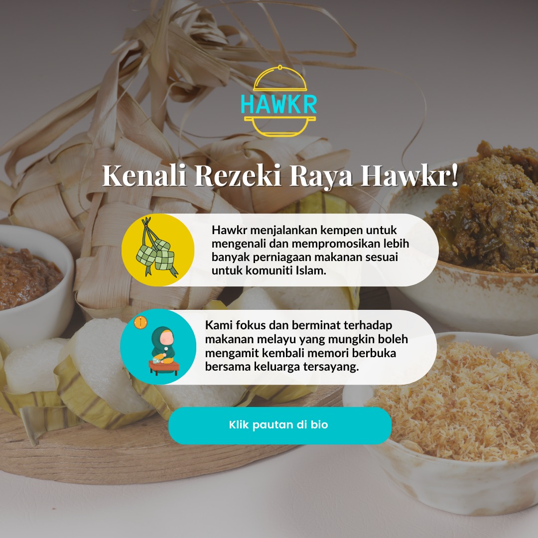 Hawkr - Kenali apa itu Rezeki Raya Hawkr! 🎇... | Facebook