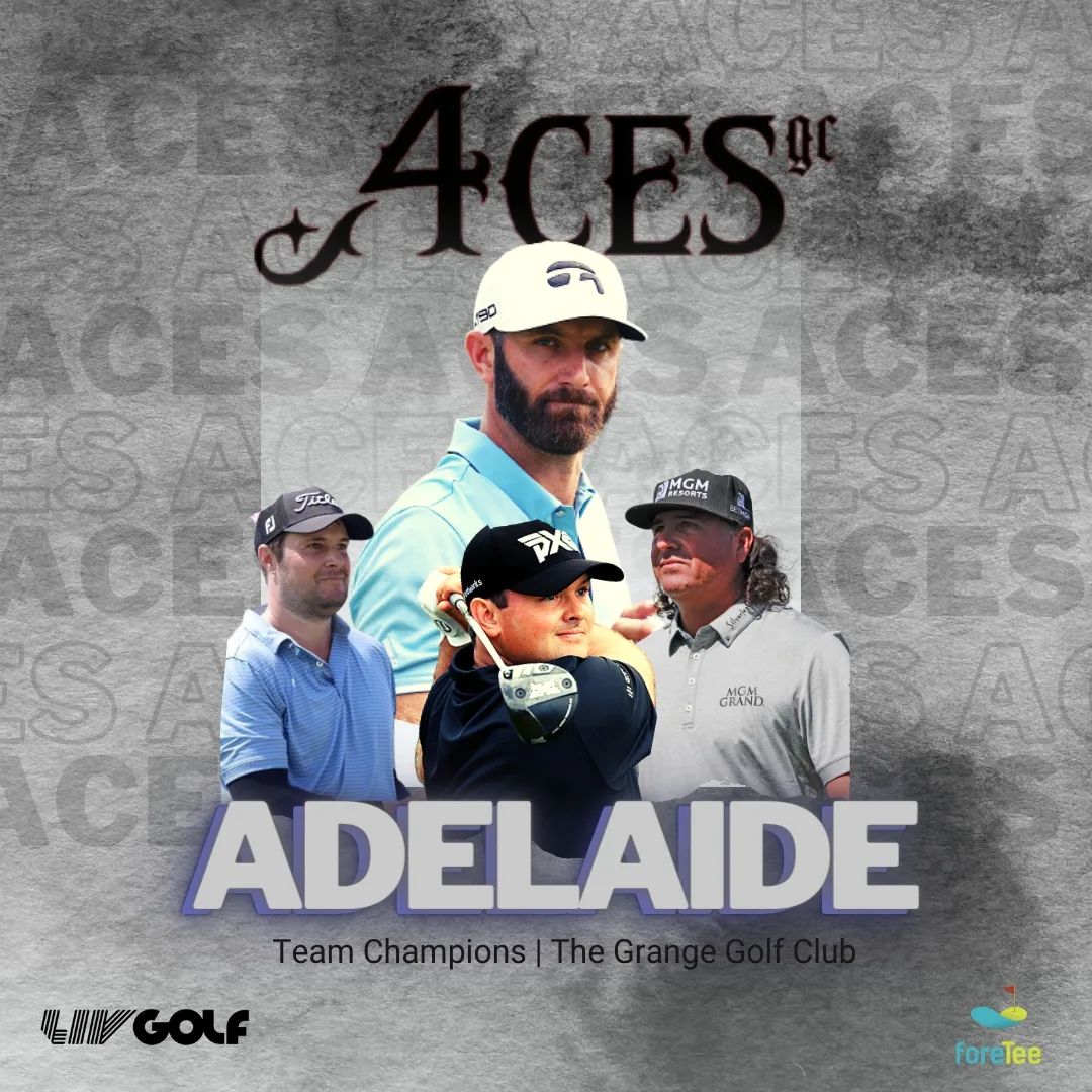 ForeTeeapp.com - Team 4 Aces captured the 2023 LIV GOLF... | Facebook
