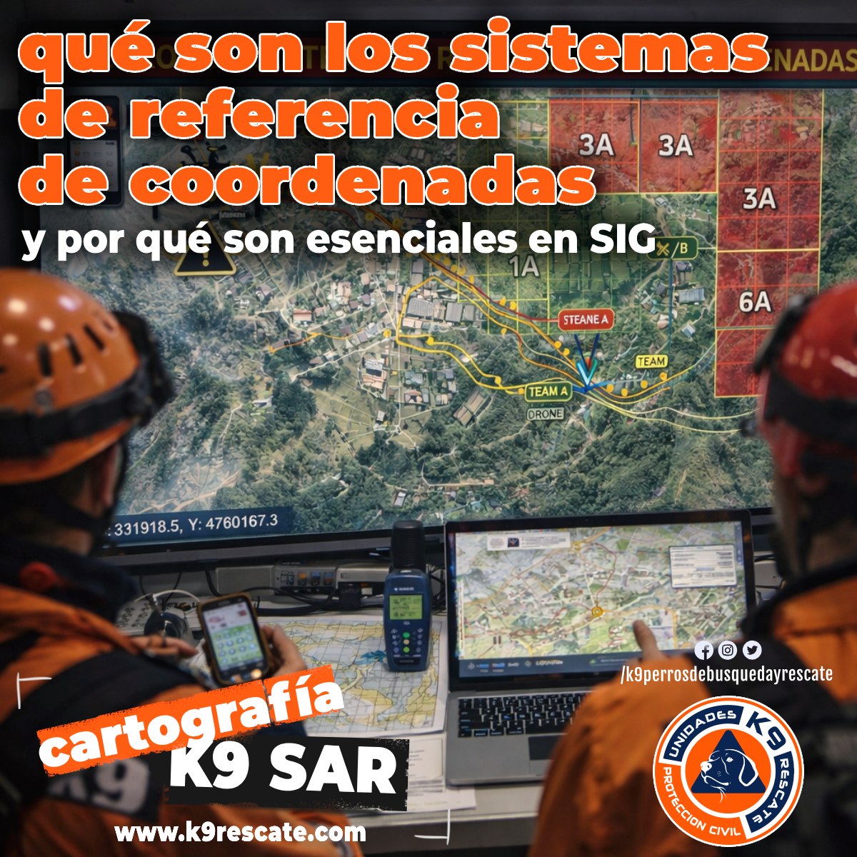 Comunidad Perros de Búsqueda y Rescate | En una emergencia, un error de ...