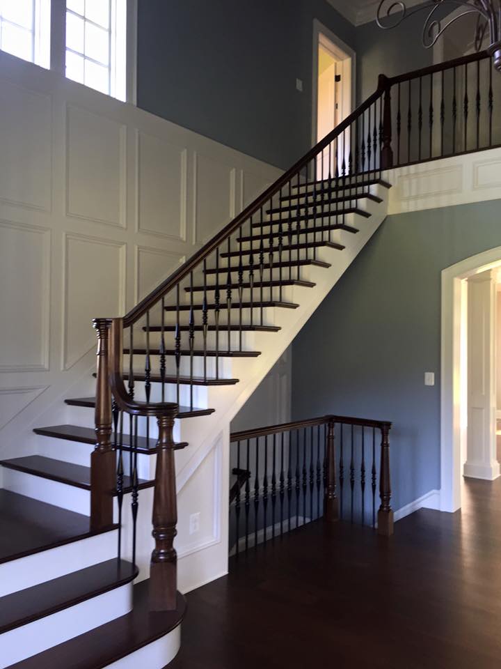 Look at this gorgeous staircase with... - CT Contracting Inc