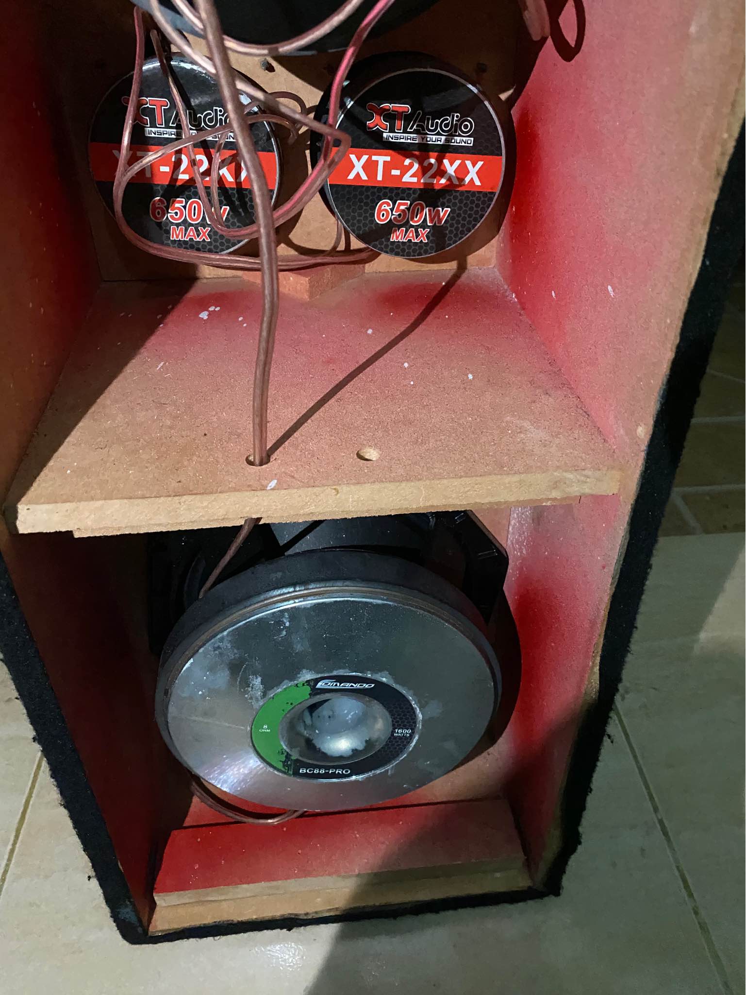 Cajón de 8 y tabla de driver - Speakers & Subwoofers - Santiago ...