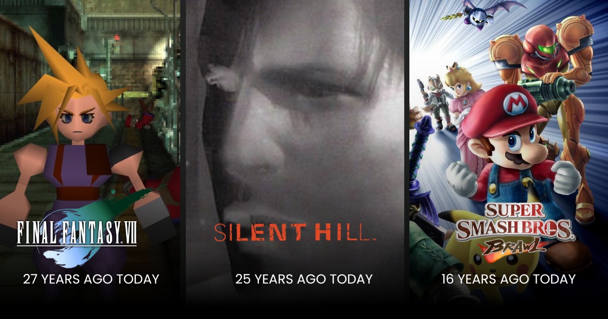 On this day in gaming history, we celebrate these 3 awesome titles