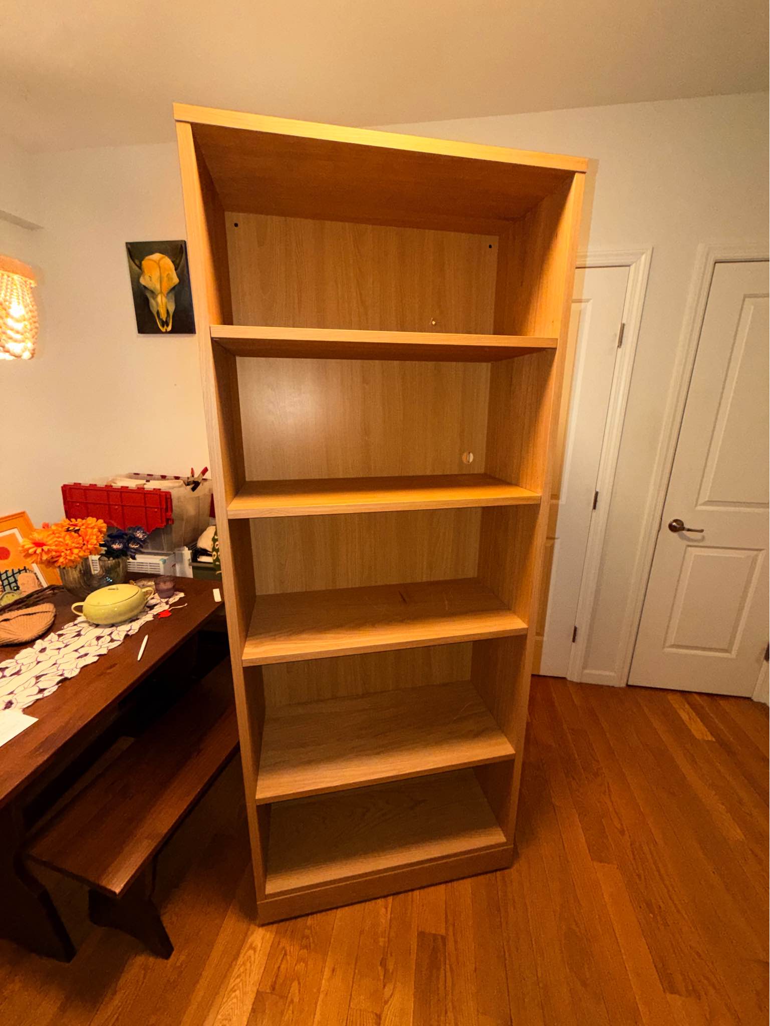 Free – IKEA TONSTAD bookcase, minor damage - Bookcases - New York, New ...
