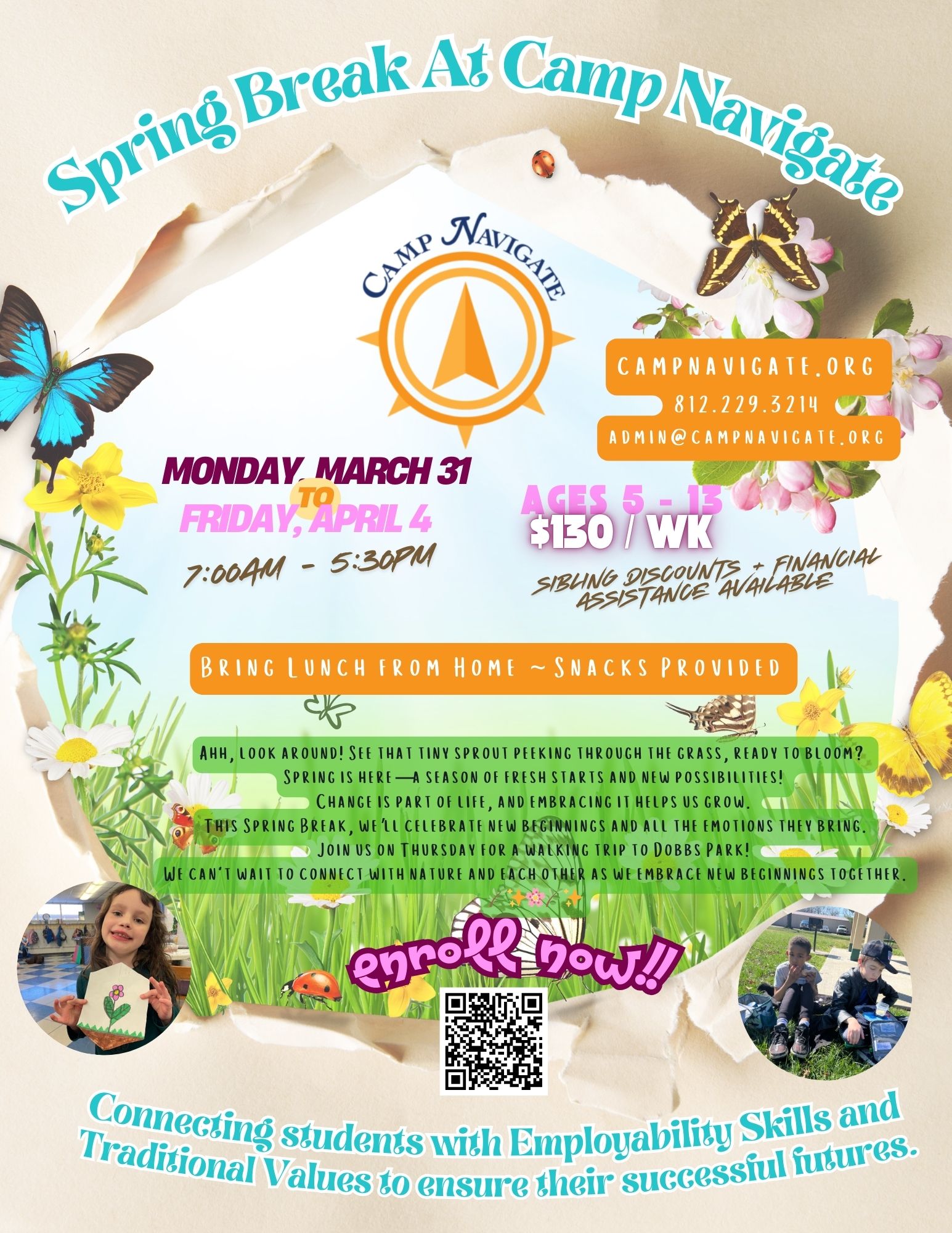 Camp - Who is ready for Camp Navigate's Spring Break Camp 🙋‍♂️🙋🙋‍♀️! We ...