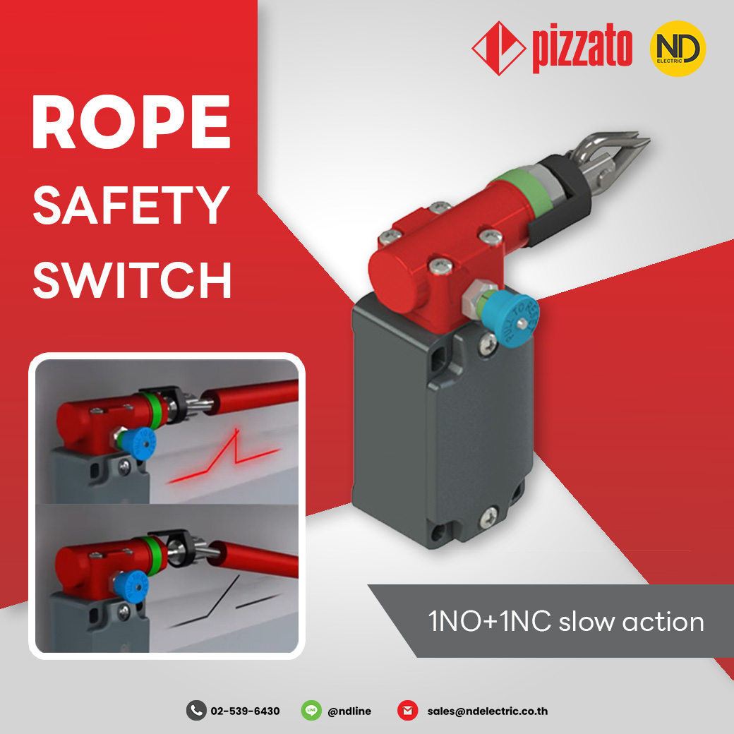 ND - 💎 Rope Safety Switch 💎 แบรนด์ PIZZATO จากประเทศอิตาลี 🇮🇹 เหมาะ ...