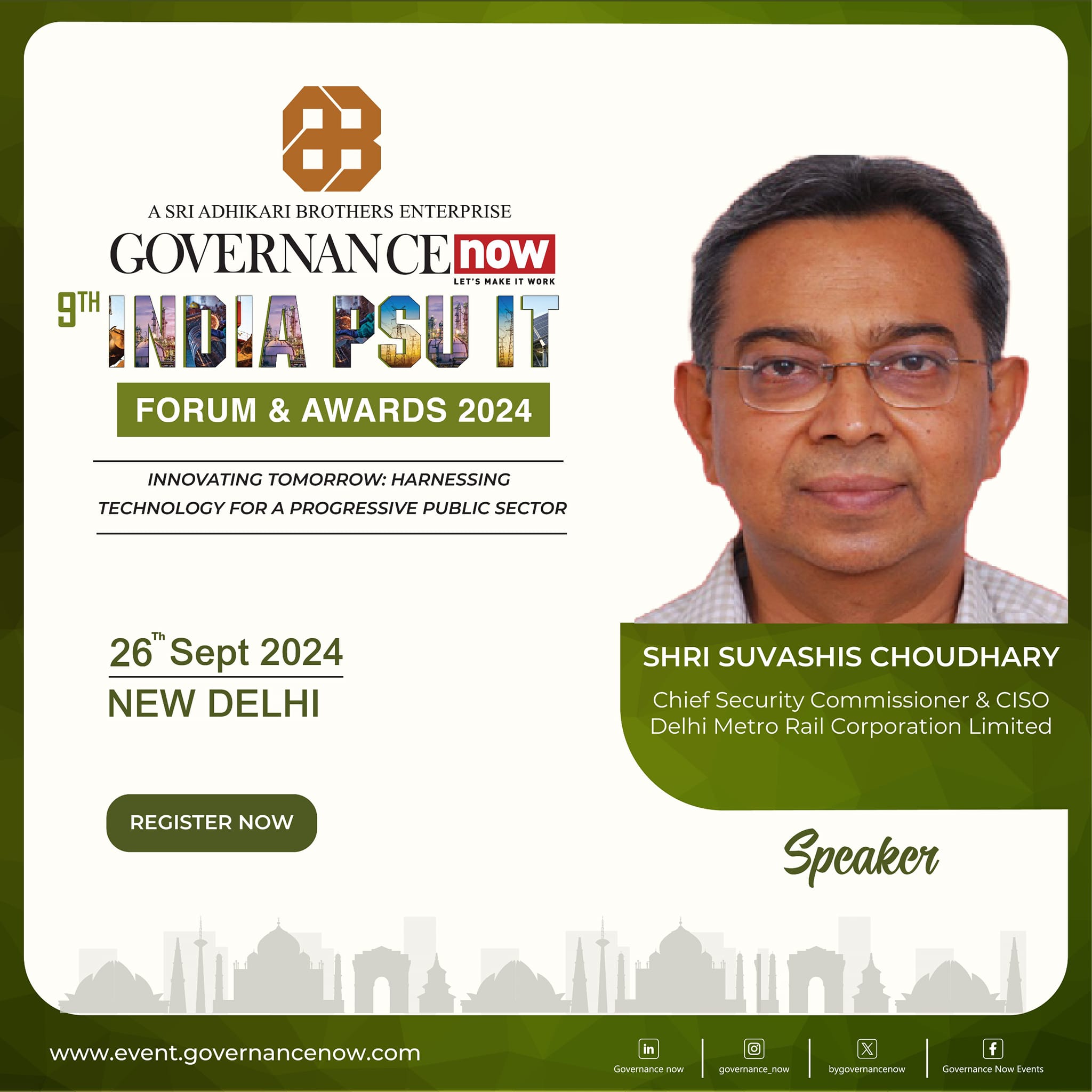 Governance - 🌟 Meet our Esteemed Speaker! 🌟 We’re pleased to welcome ...