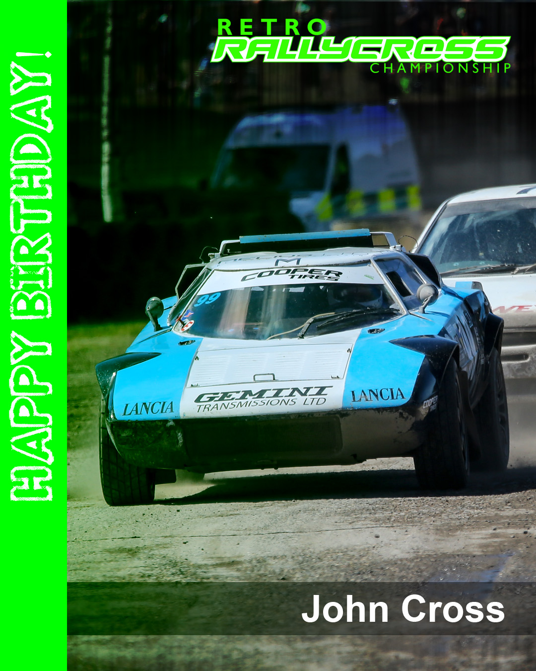 Happy Birthday John Cross ! #happybirthday - Retro Rallycross