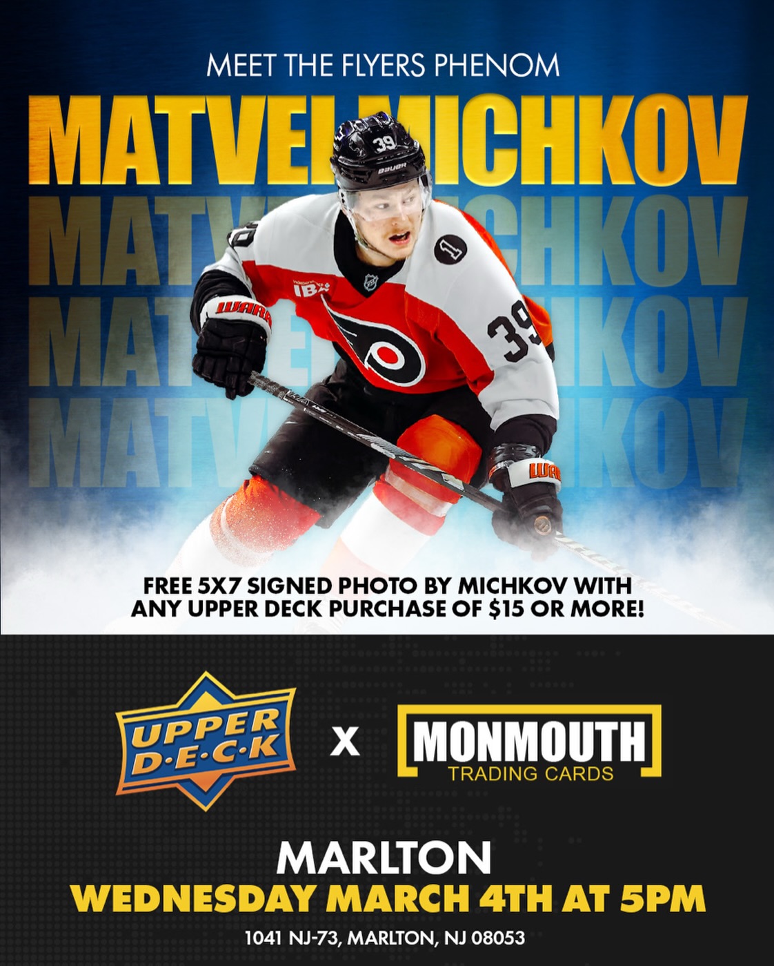 Monmouth - Join us at Monmouth Cards — Marlton this Wednesday as ...