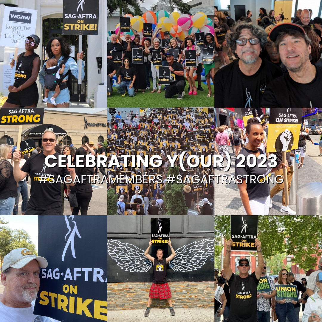 SAG-AFTRA - CELEBRATING Y(OUR) 2023: What do all of these pix have in ...