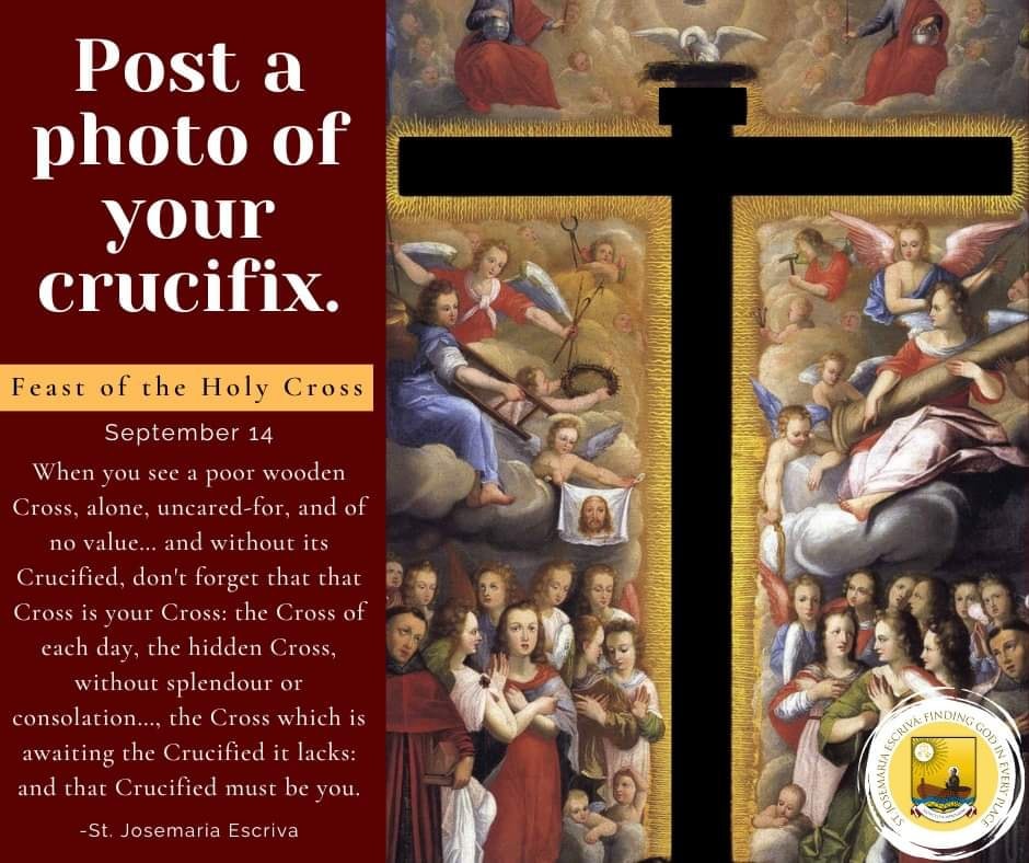 St. - Today, September 14, we celebrate the Feast of the Exaltation ...