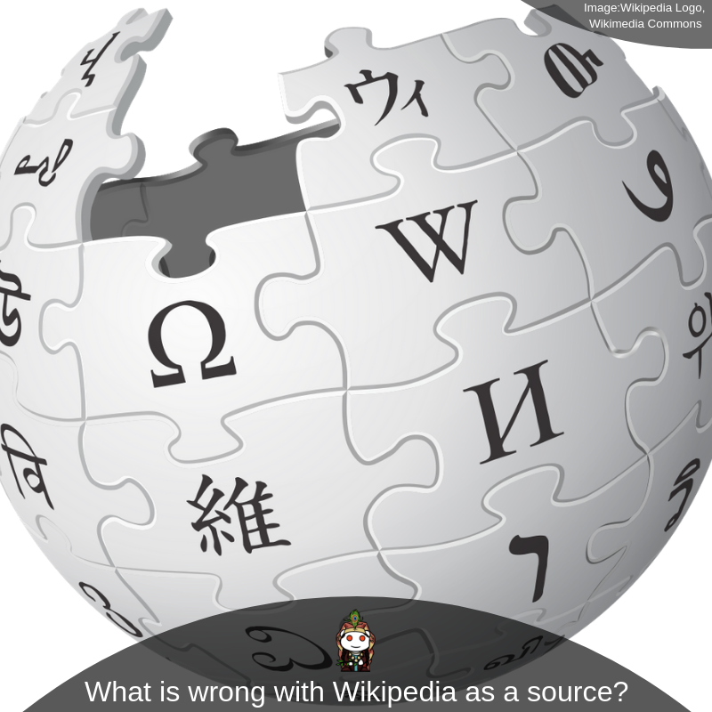 Ask Historians - What's the problem with Wikipedia,...